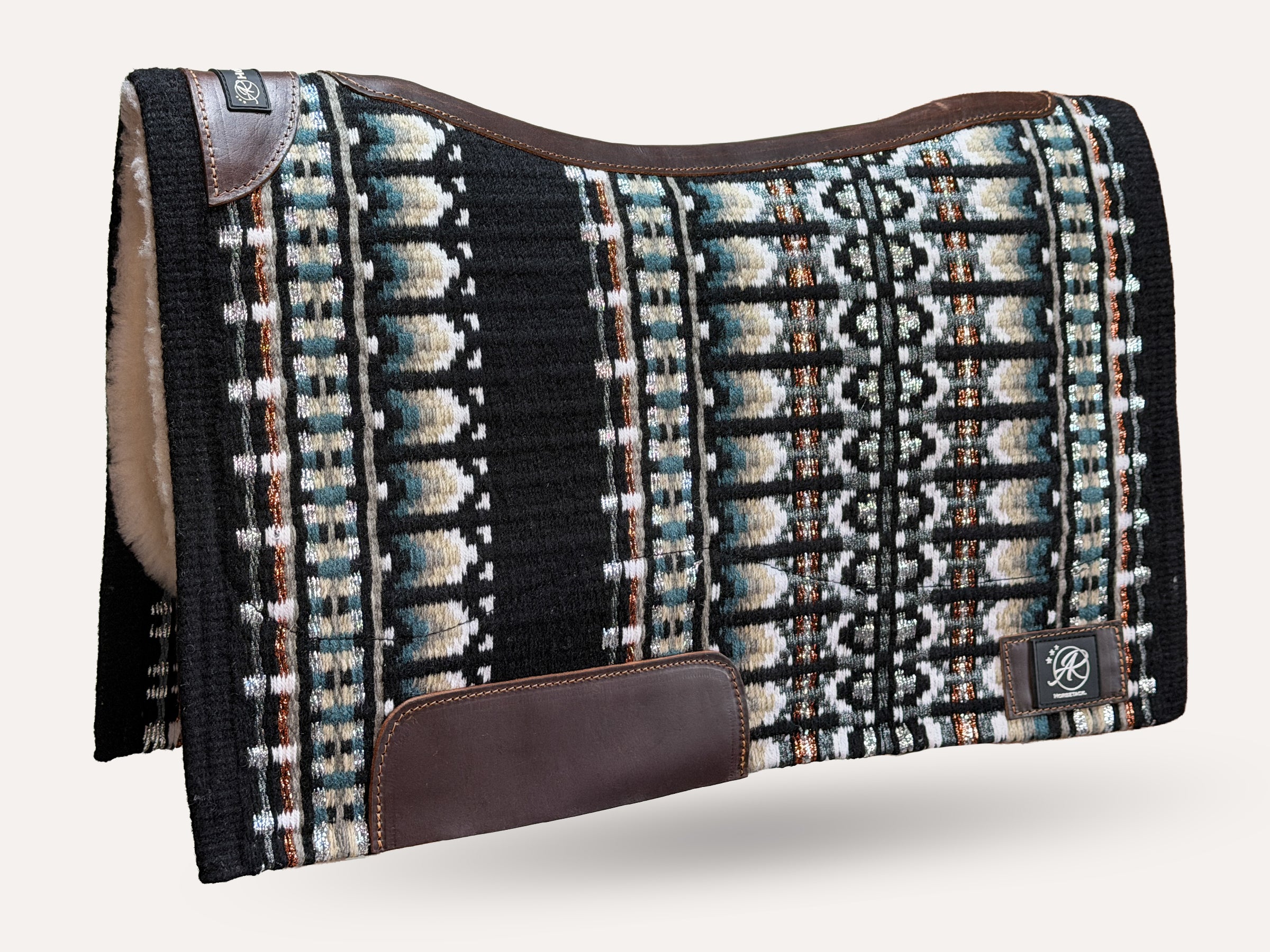 2in1 Show | Performance Western Pad | Silver Frost