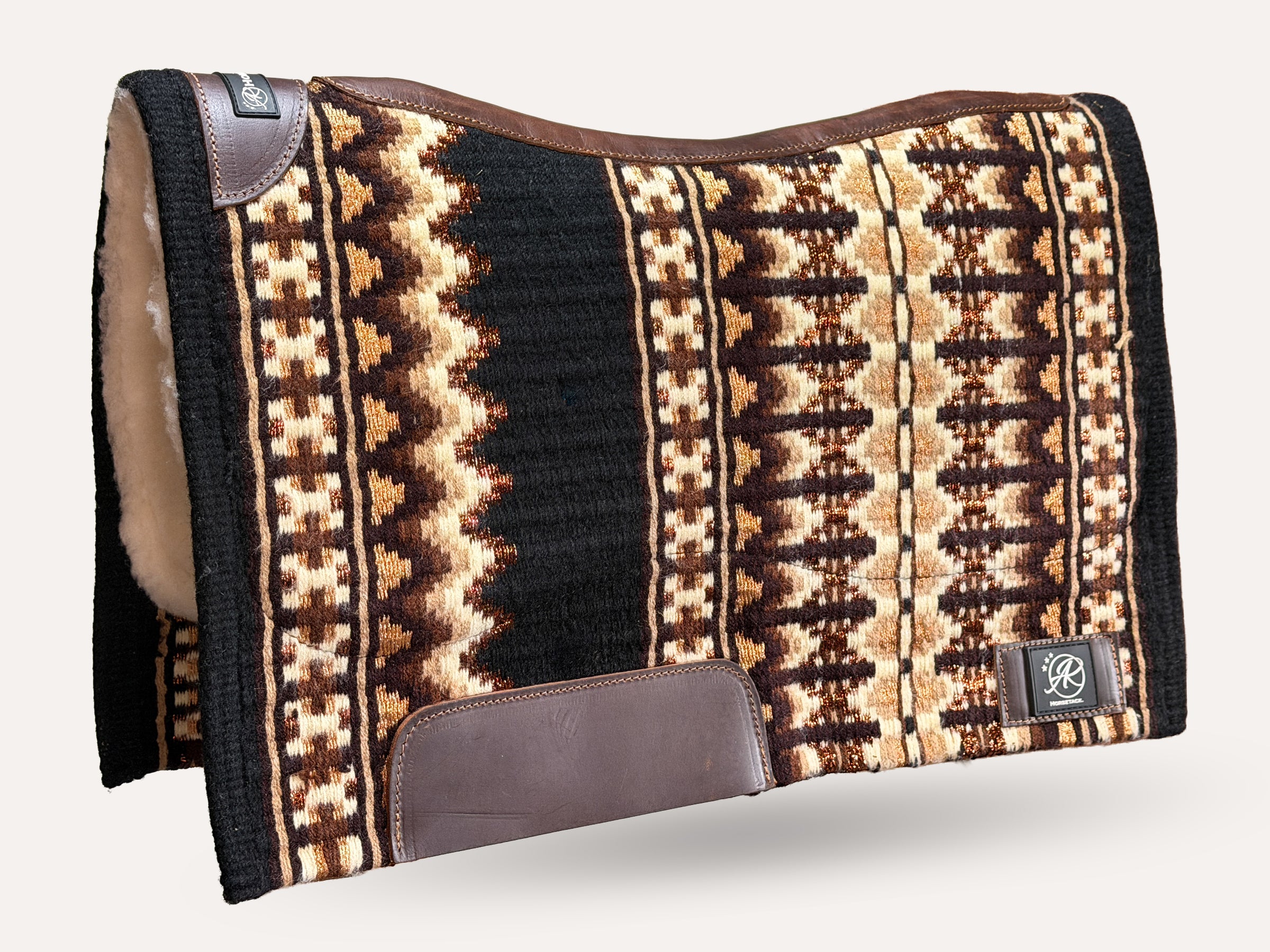 2in1 Show | Performance Western Pad | Toffee Weave