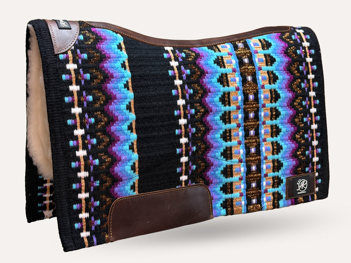 2in1 Show | Performance Western Pad | Twilight Turquoise