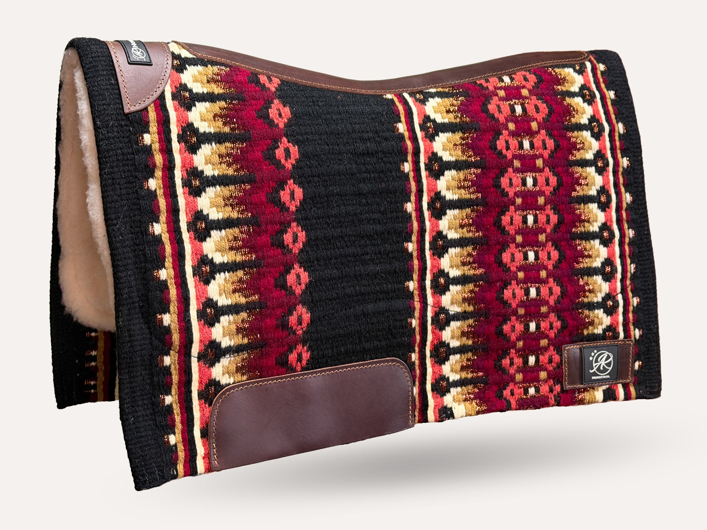 2in1 Show | contoured western pad | Bronze Noir