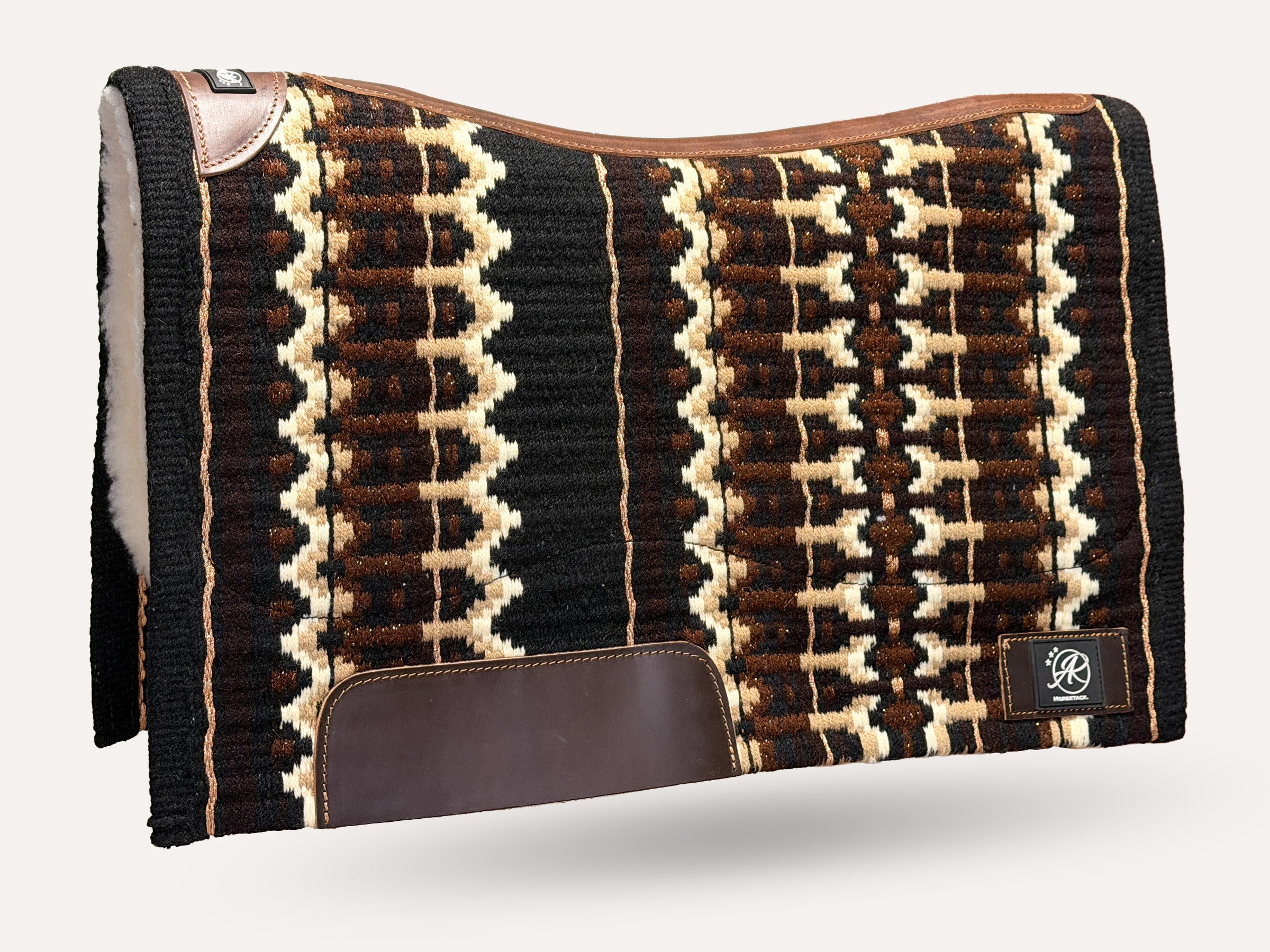 2in1 Show | contoured western pad | Burnt Sugar