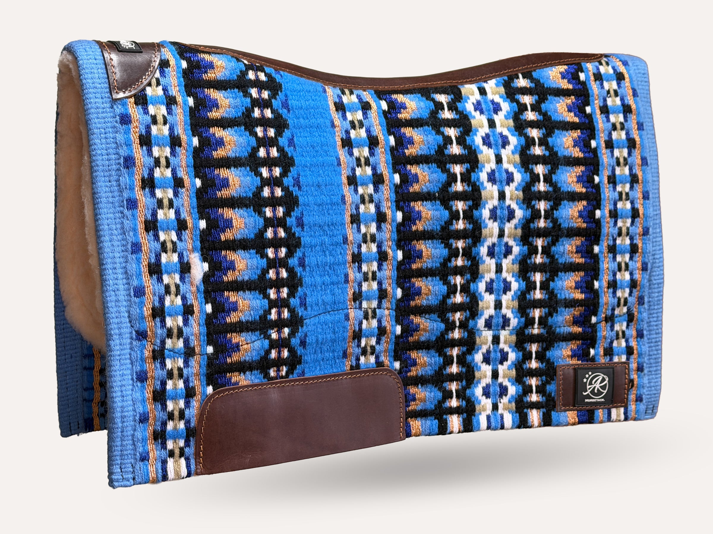 2in1 Show | contoured western pad | Denim Gold