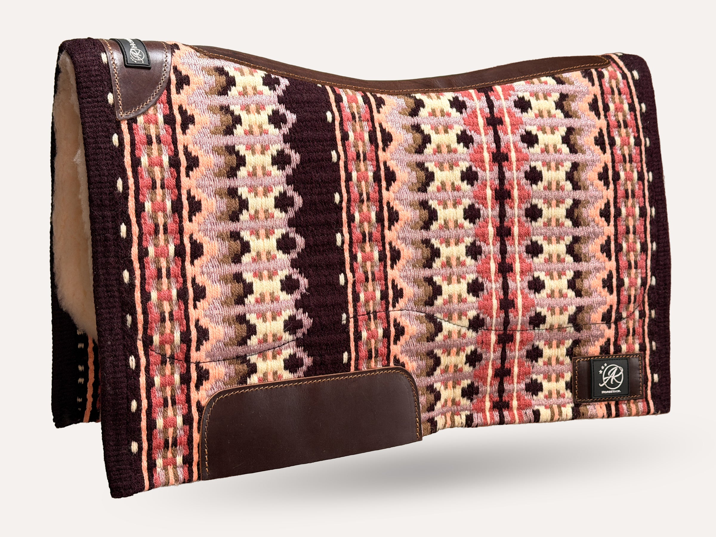 2in1 Show | contoured western pad | Desert Mauve