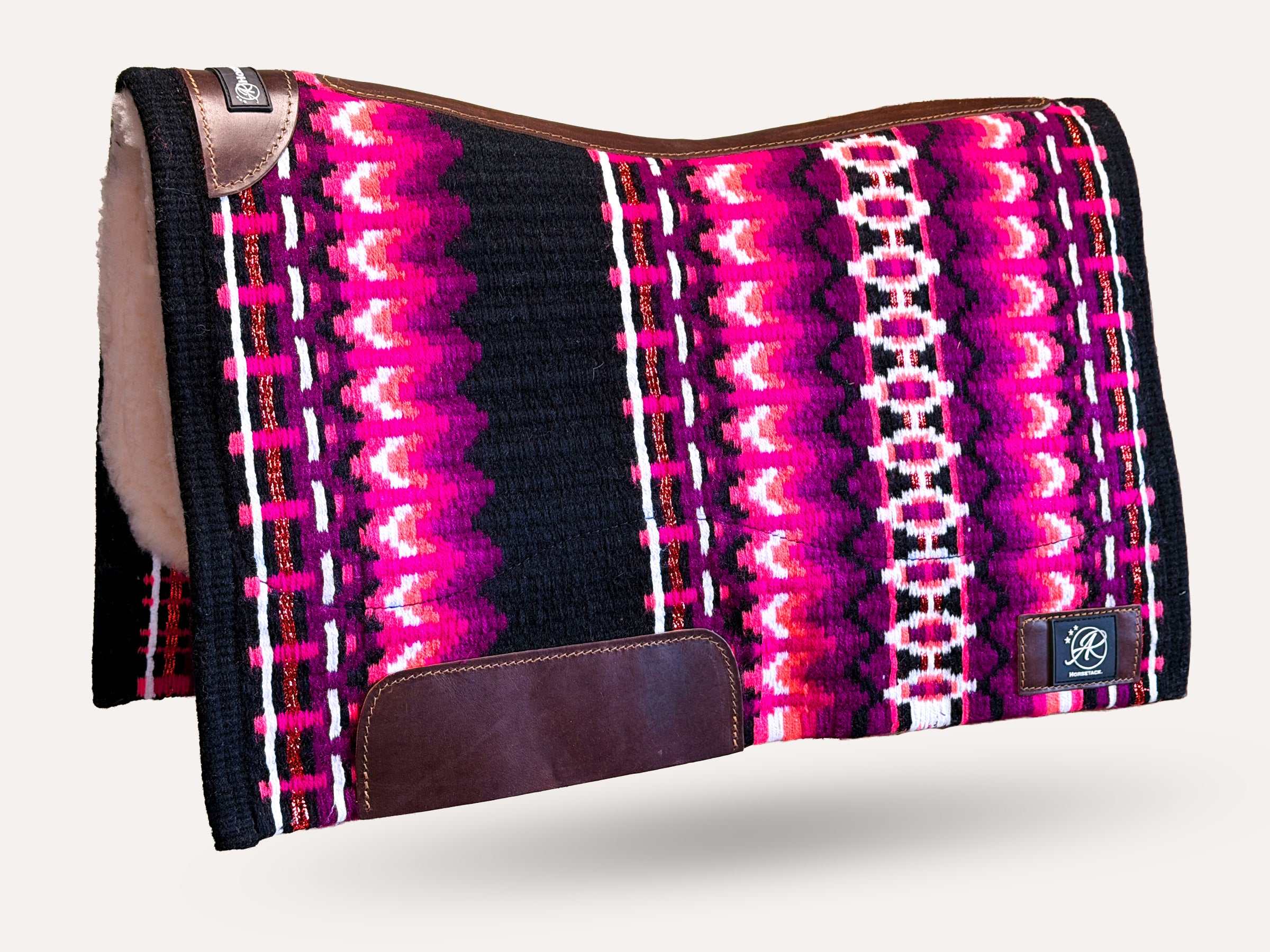 2in1 Show | contoured western pad | Plum Rush