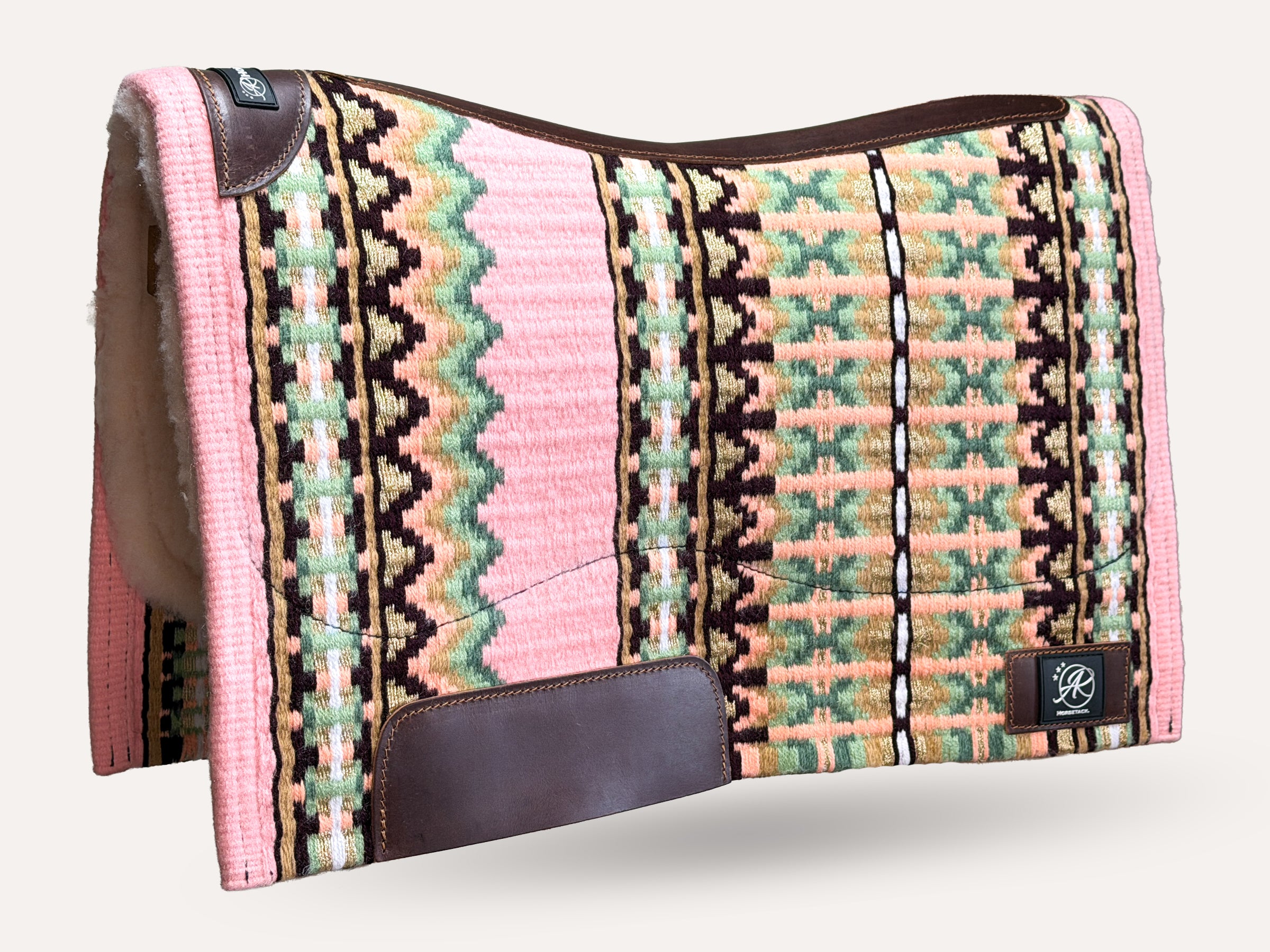 2in1 Show | contoured western pad | Rose Sage
