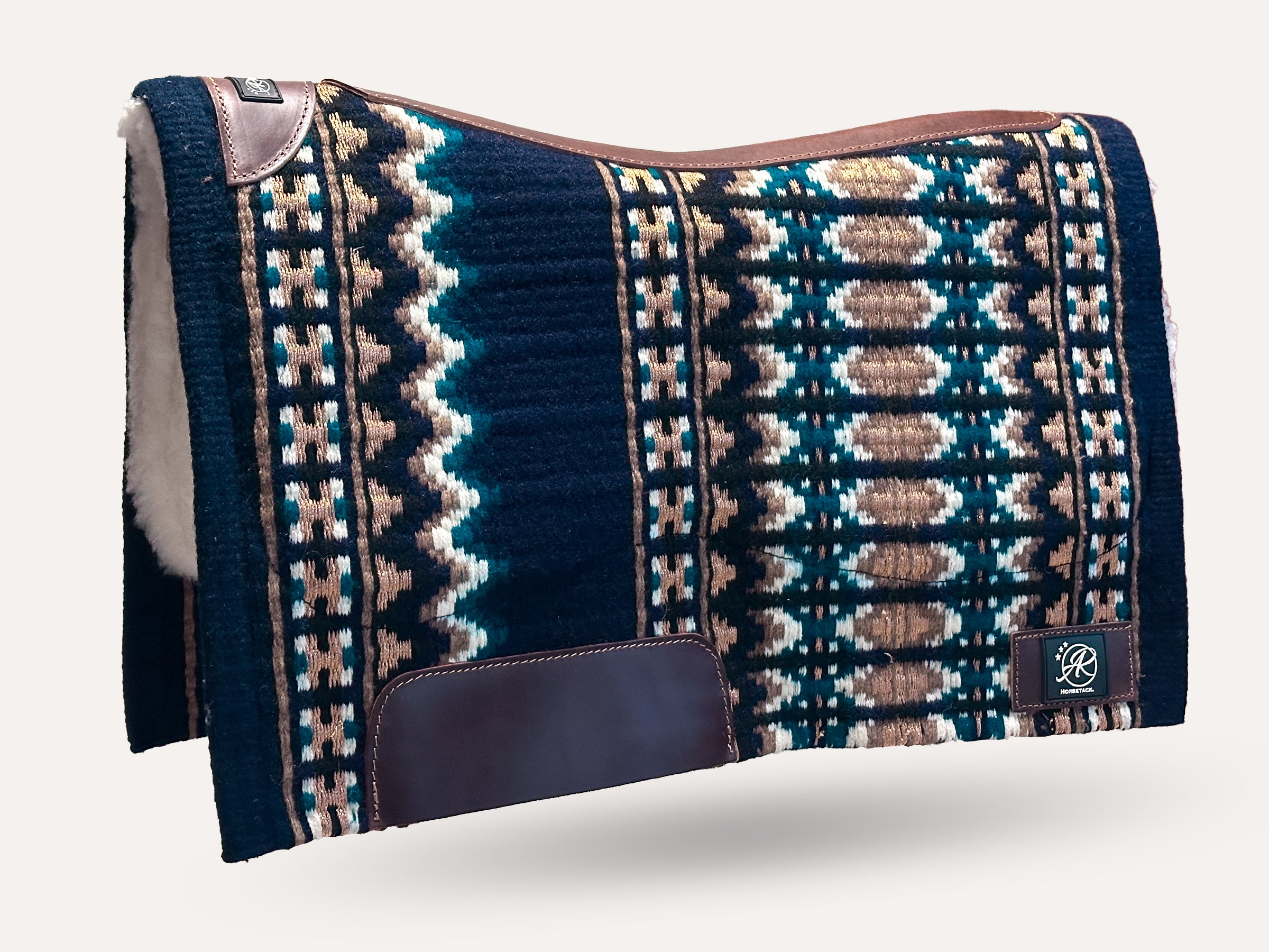 2in1 Show pad | Show Western | Classy Petrol Blue