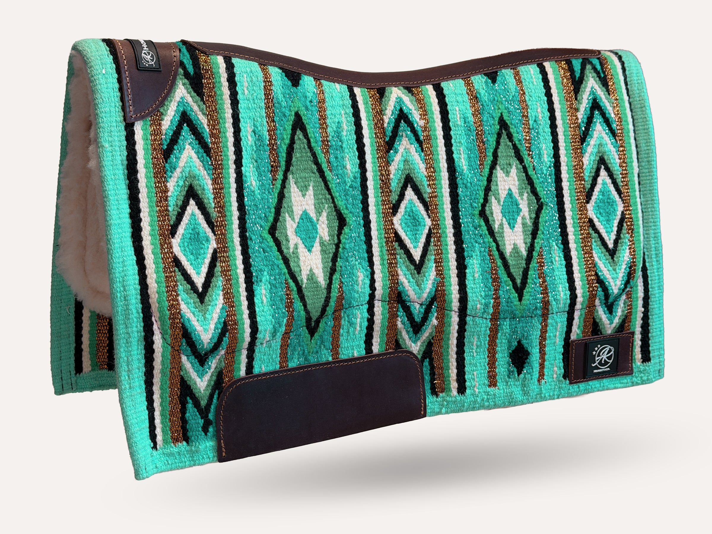 2in1 Ranch | contoured western pad | Soft Turkoois