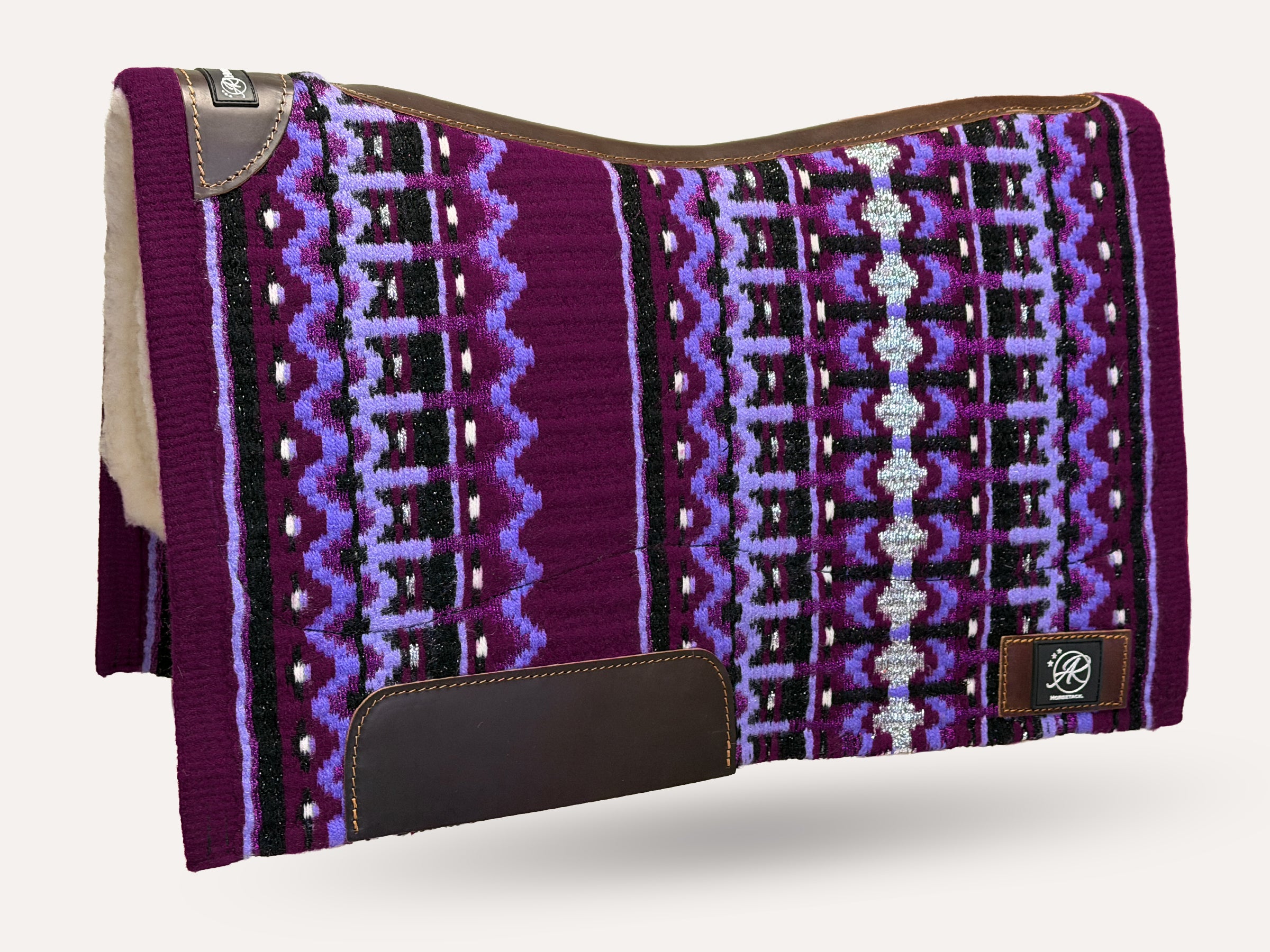 2in1 Show | contoured western pad | Midnight Plum
