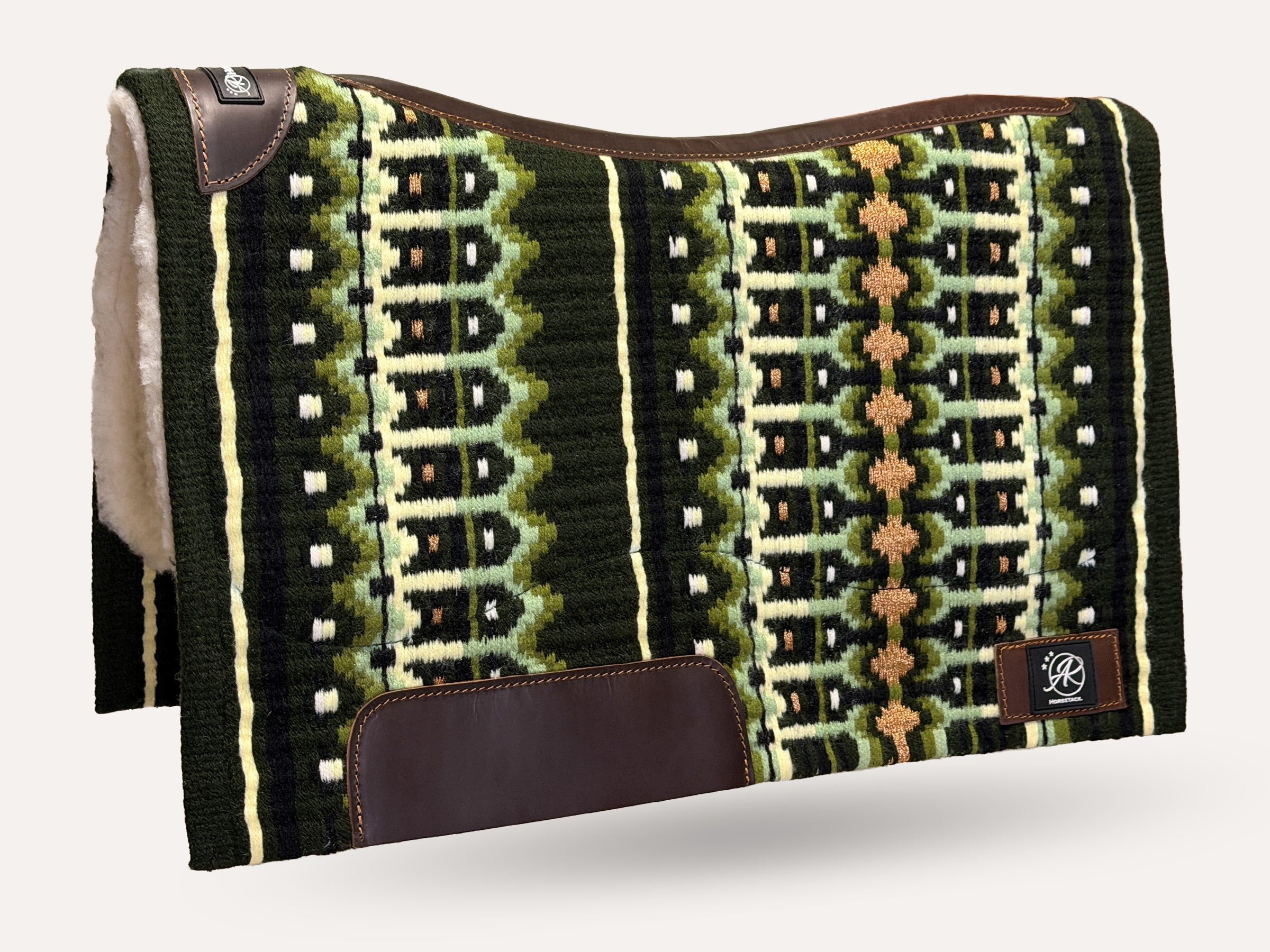 2in1 Show | contoured western pad | Olive Ridge