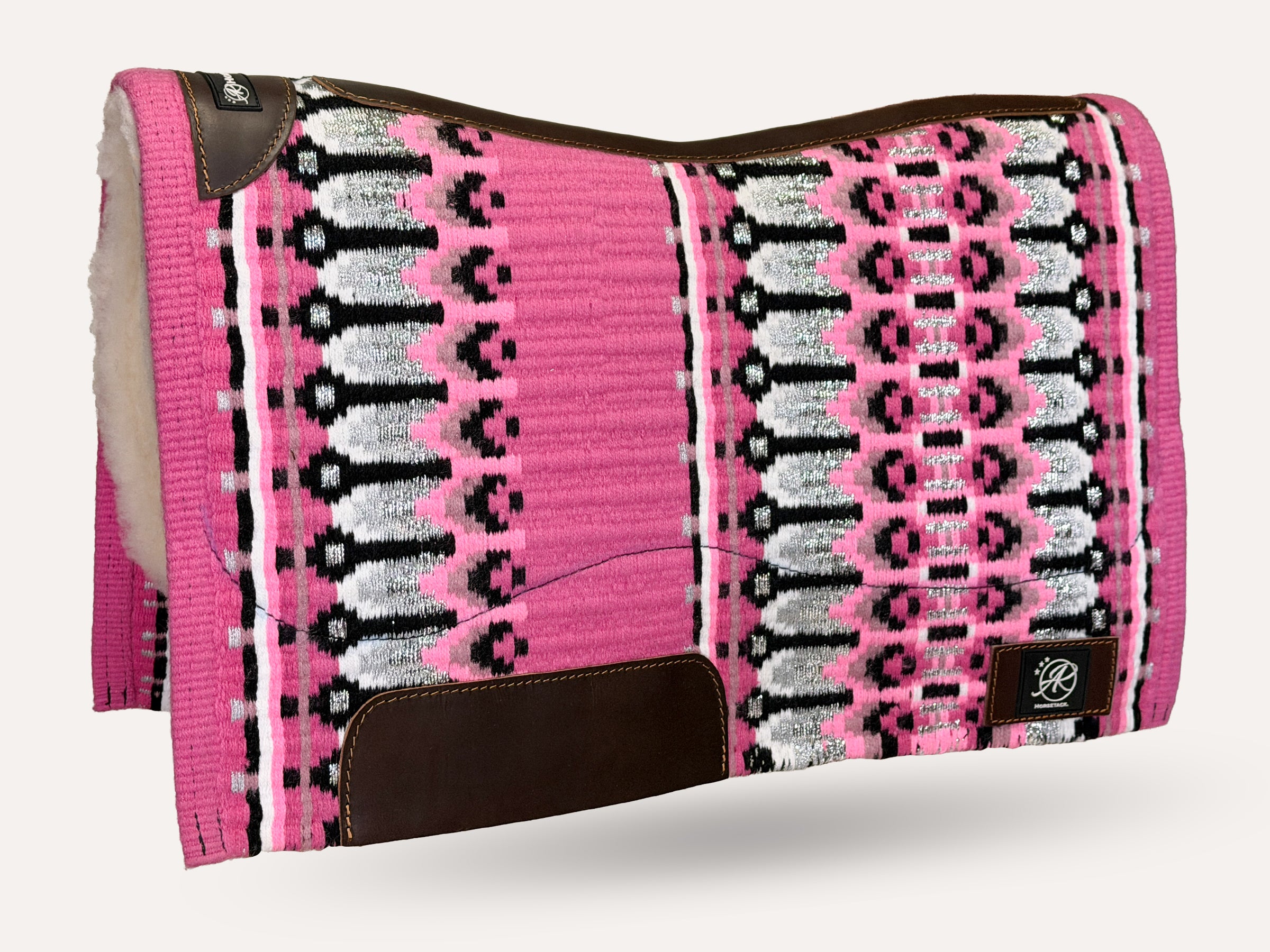 2in1 Show | contoured western pad | Silver Halo