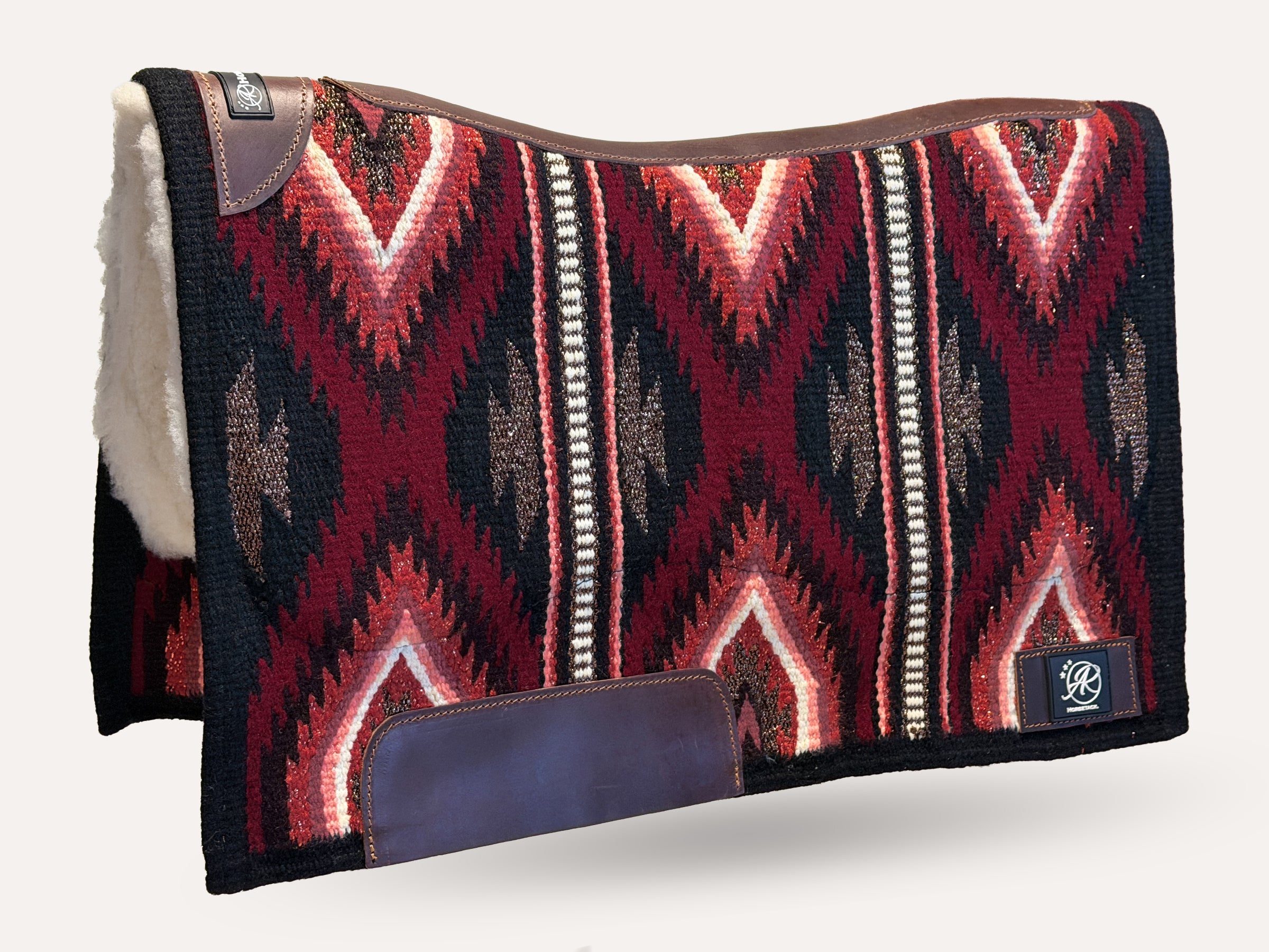 2in1 Show pad | Ranch Western | Red Ironwood