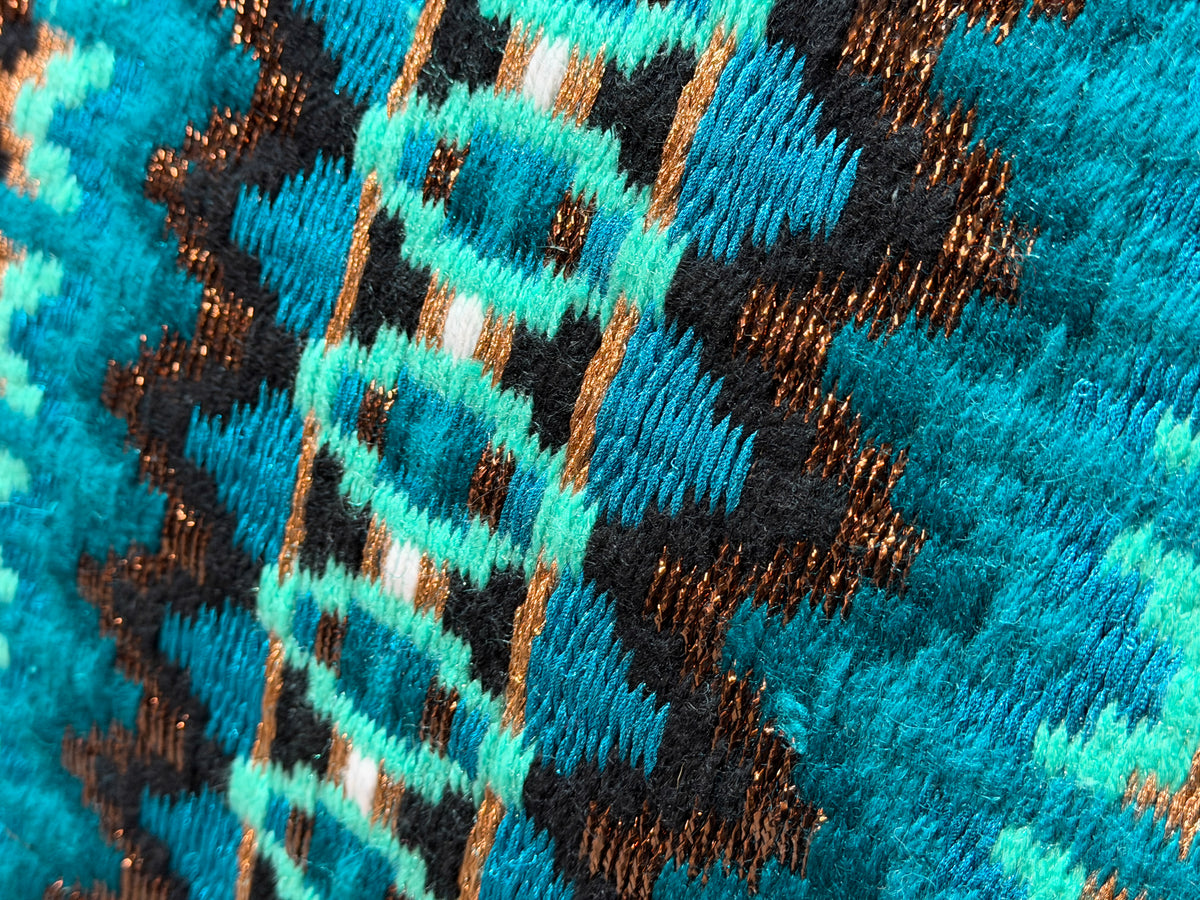 2in1 Show | Performance Western Pad | Teal Sundance