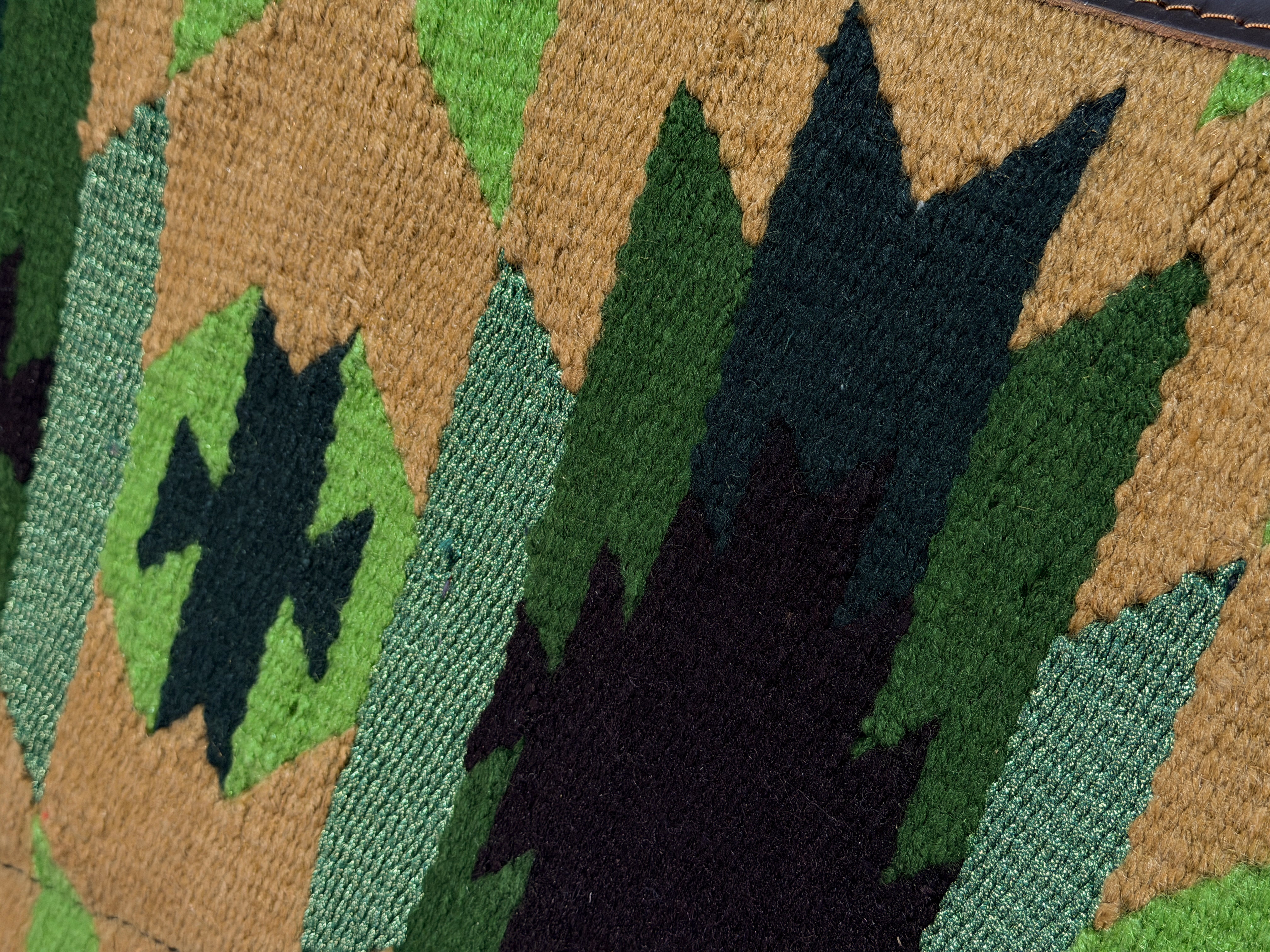 2in1 Ranch | contoured western pad | Moss Tone