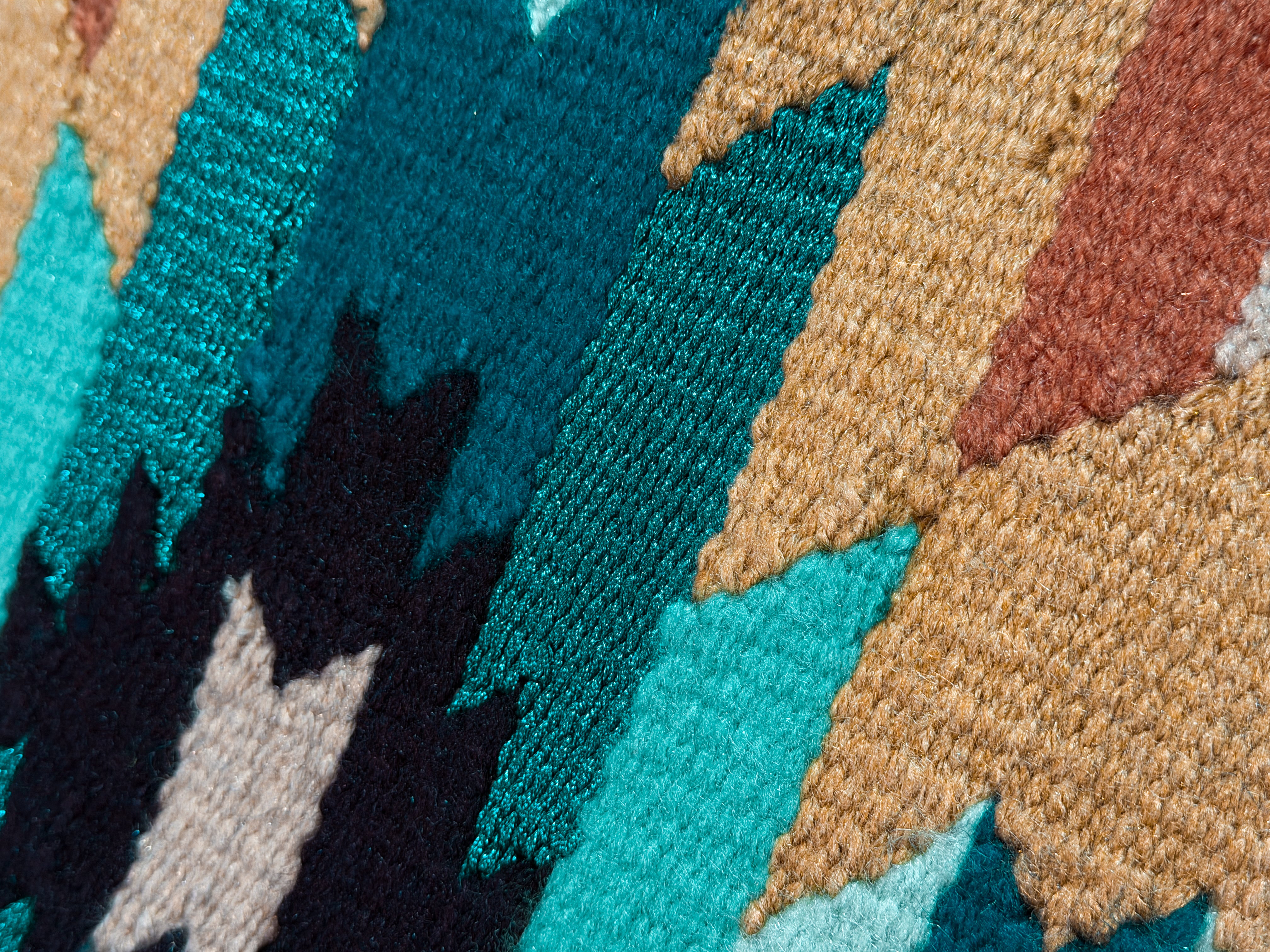 2in1 Ranch | contoured western pad | Teal Depth