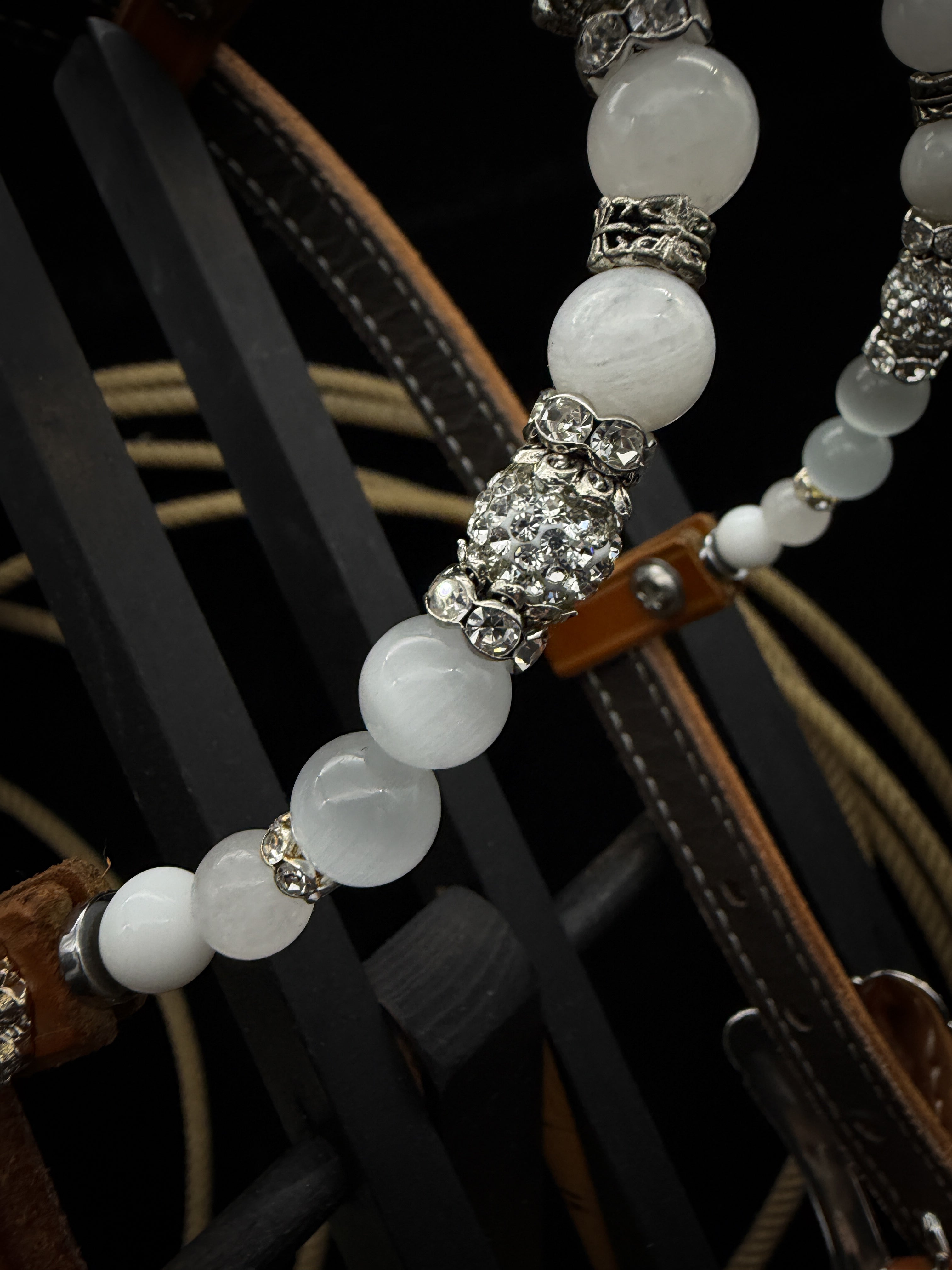 Premium | Westernhoofdstel | Chestnut | Moonstone Grace -SOLD OUT