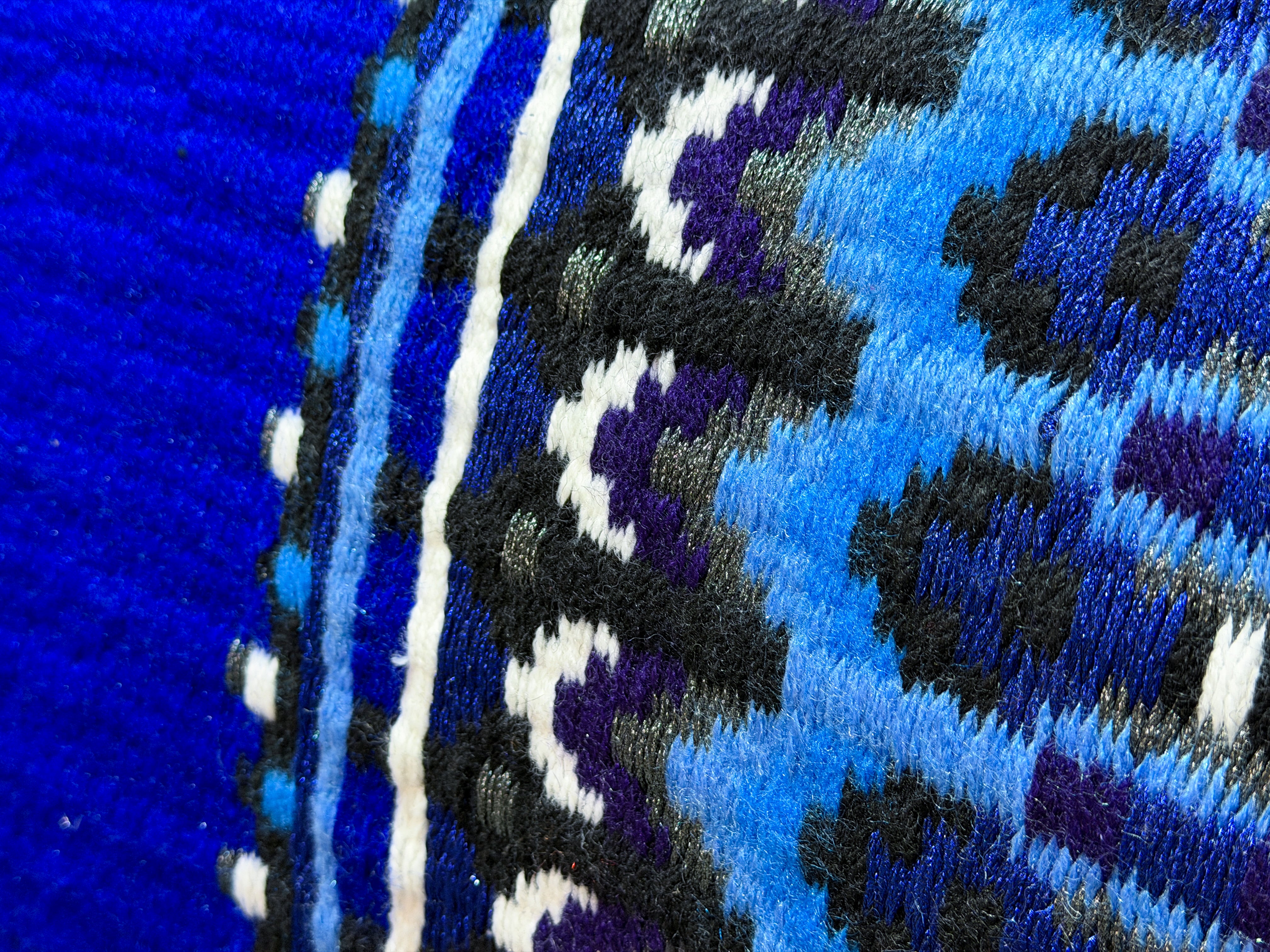 2in1 Show | contoured western pad | True Blue