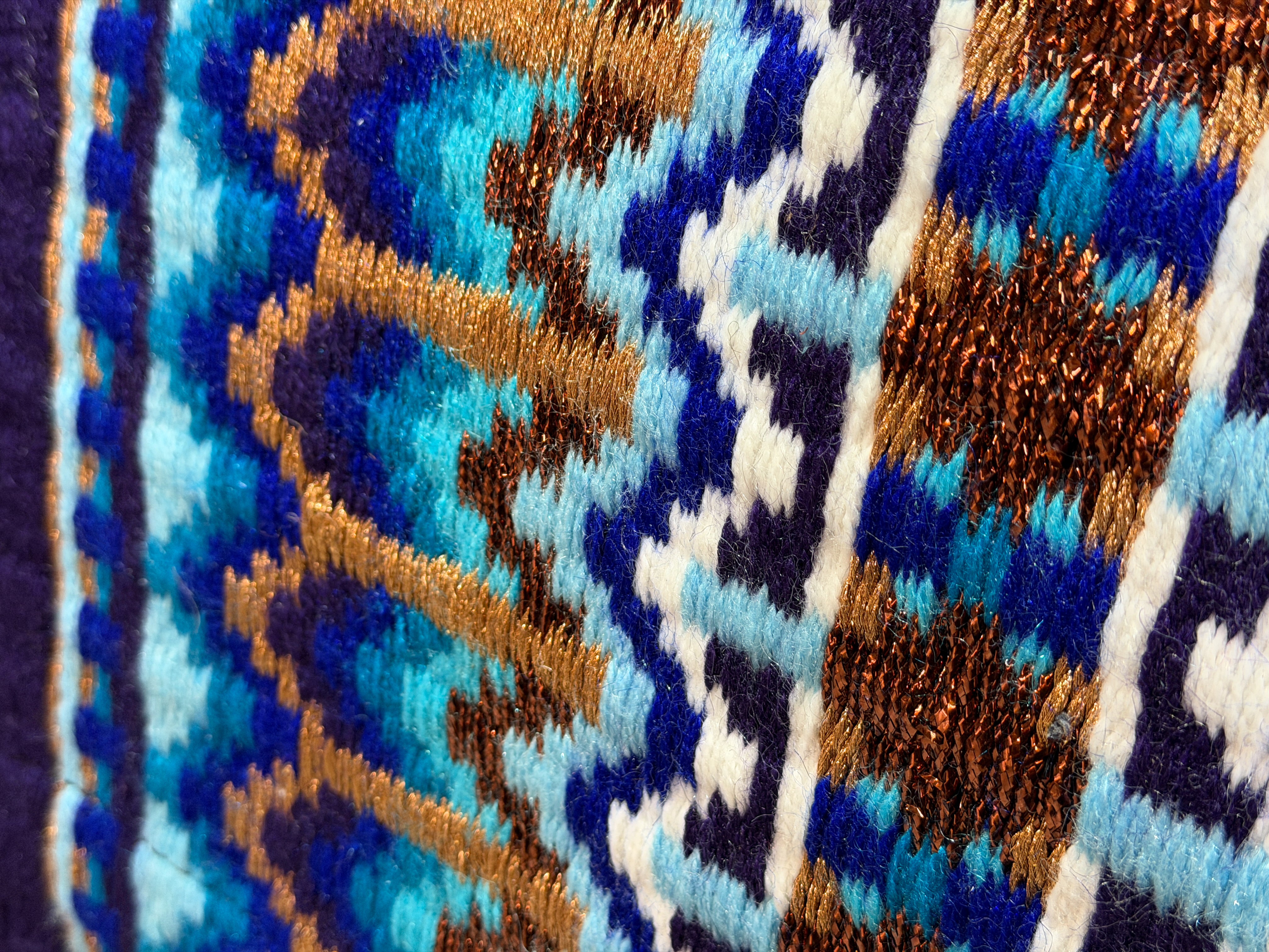 2in1 Show | contoured western pad | Blue Bullion