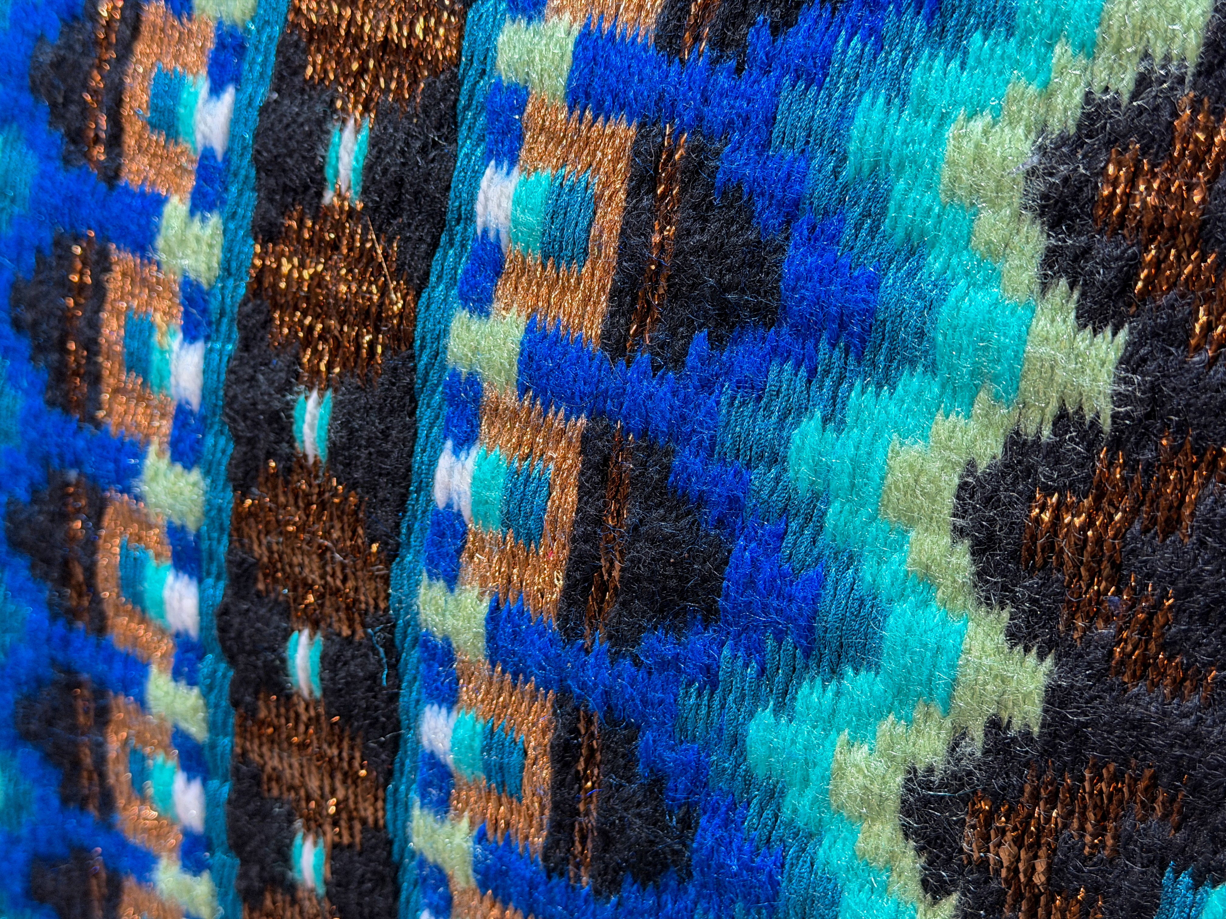 2in1 Show | Performance Western Pad | Cobalt Copper