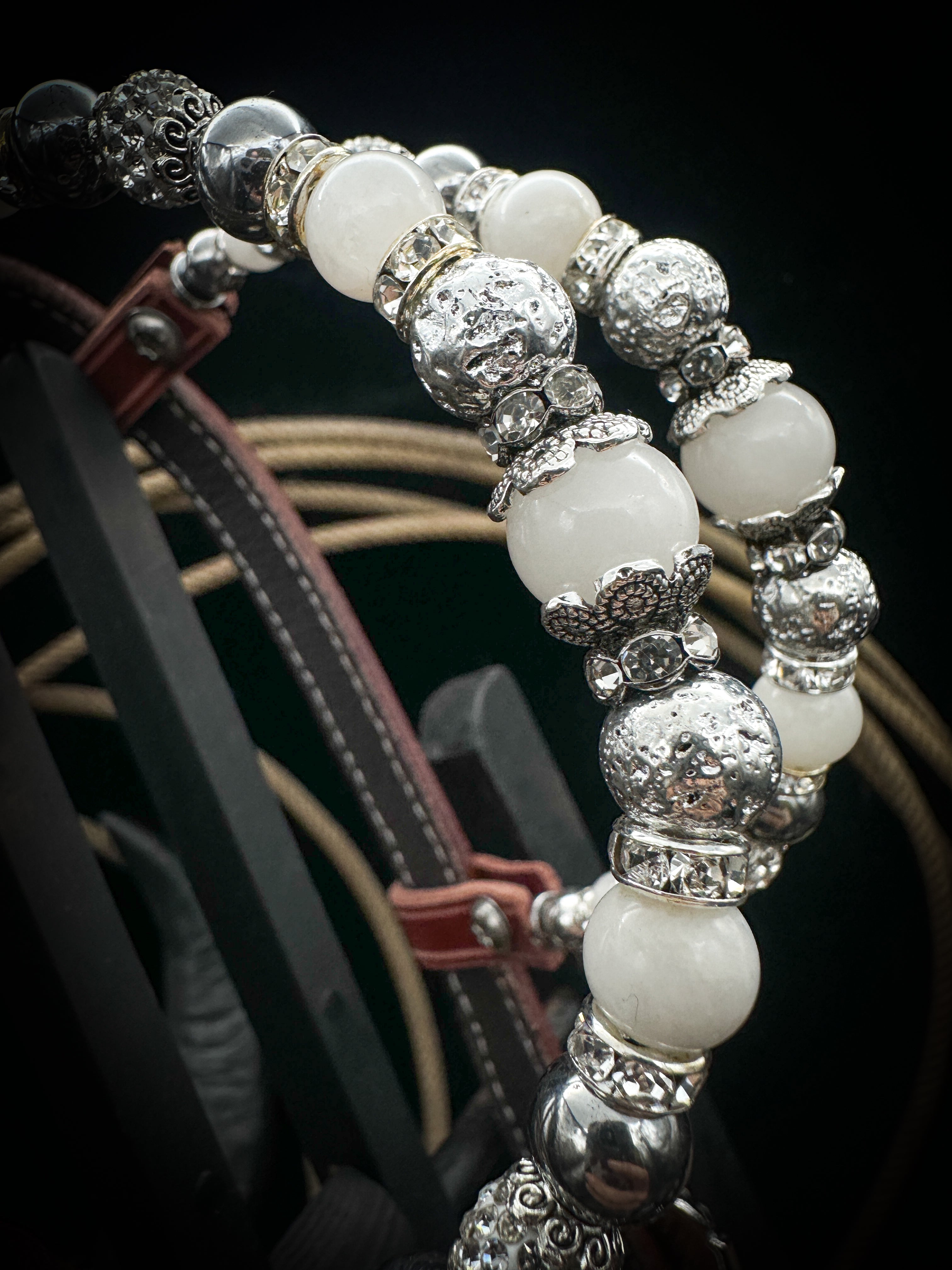 Premium | Western hoofdstel | Silver Moonlight