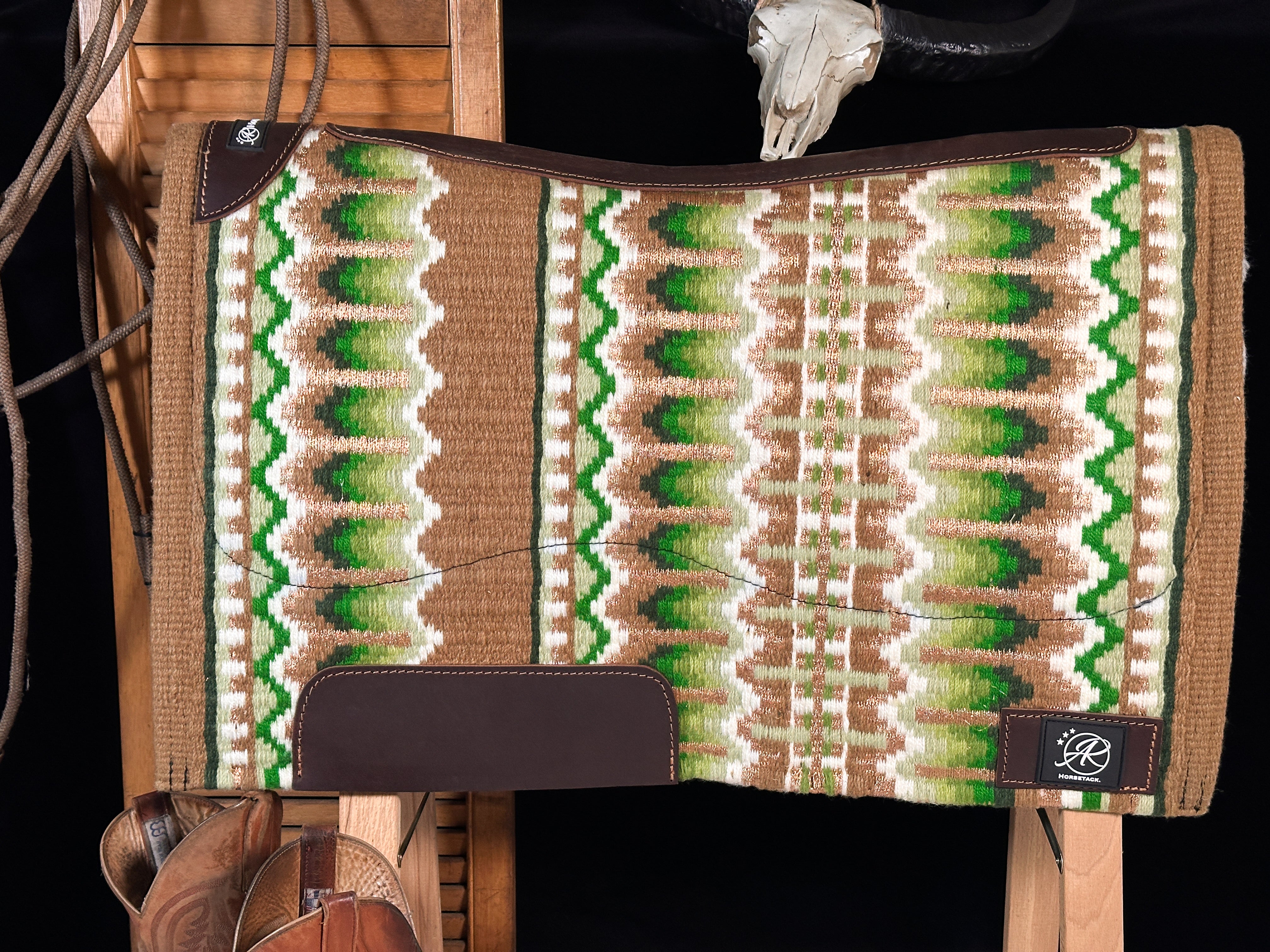 2in1 Show Pad | Pastel green | Western