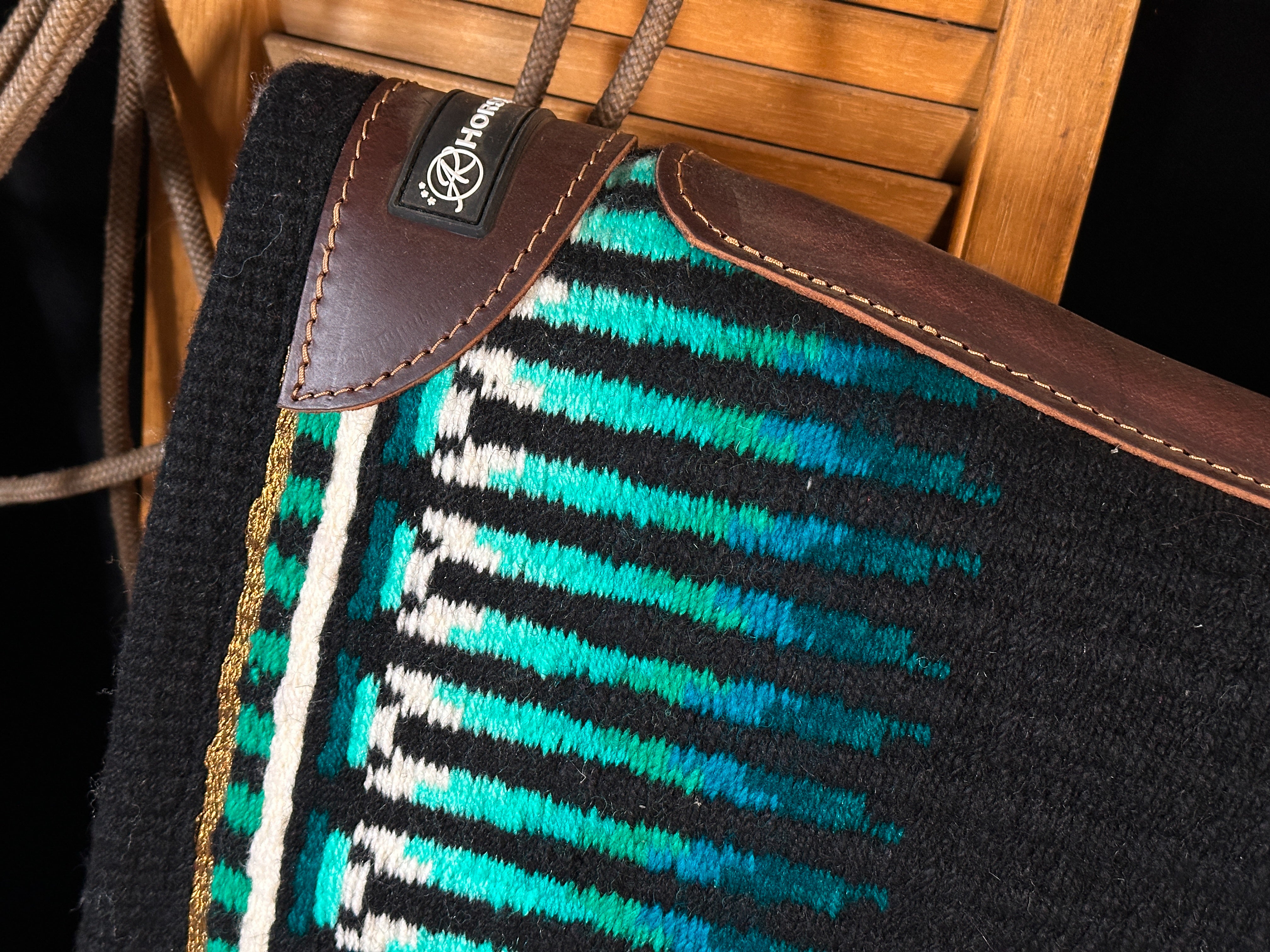 2in1 Show Pad | Petrol brons | Western