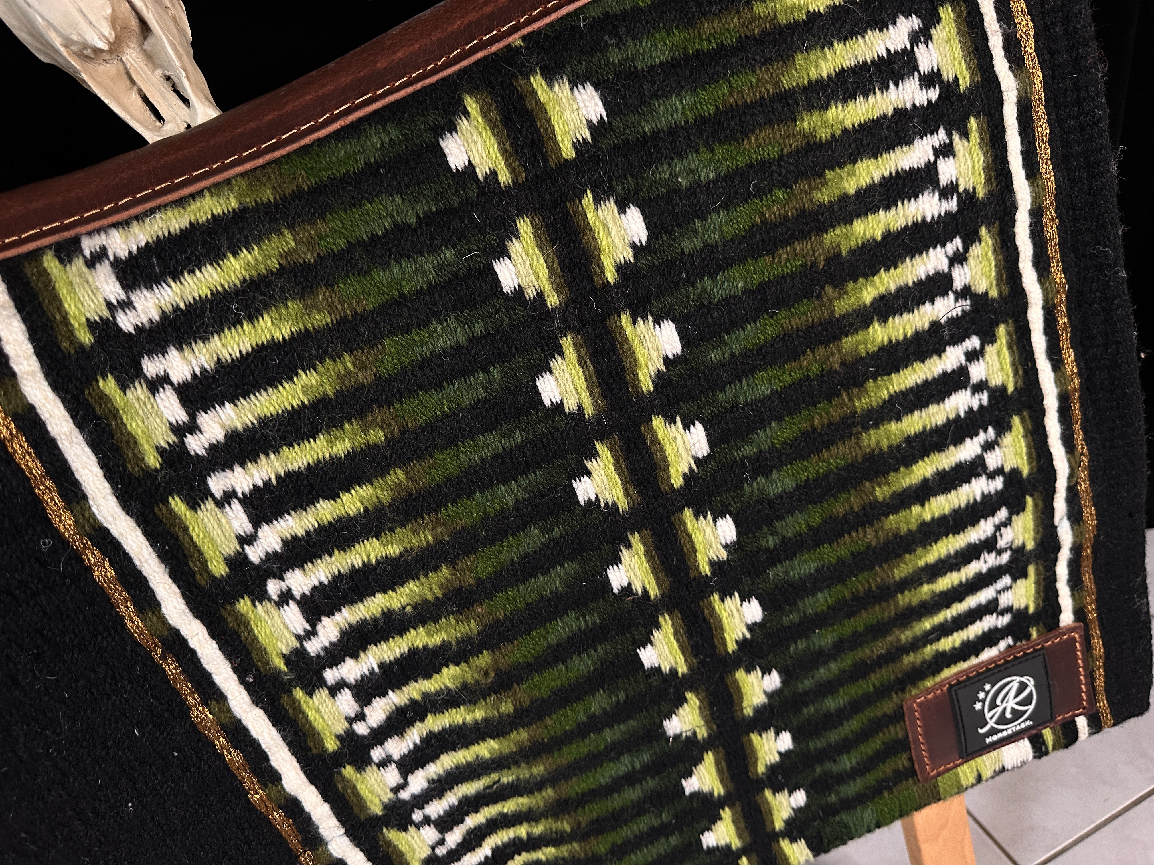2in1 Show Pad | Green brons | Western