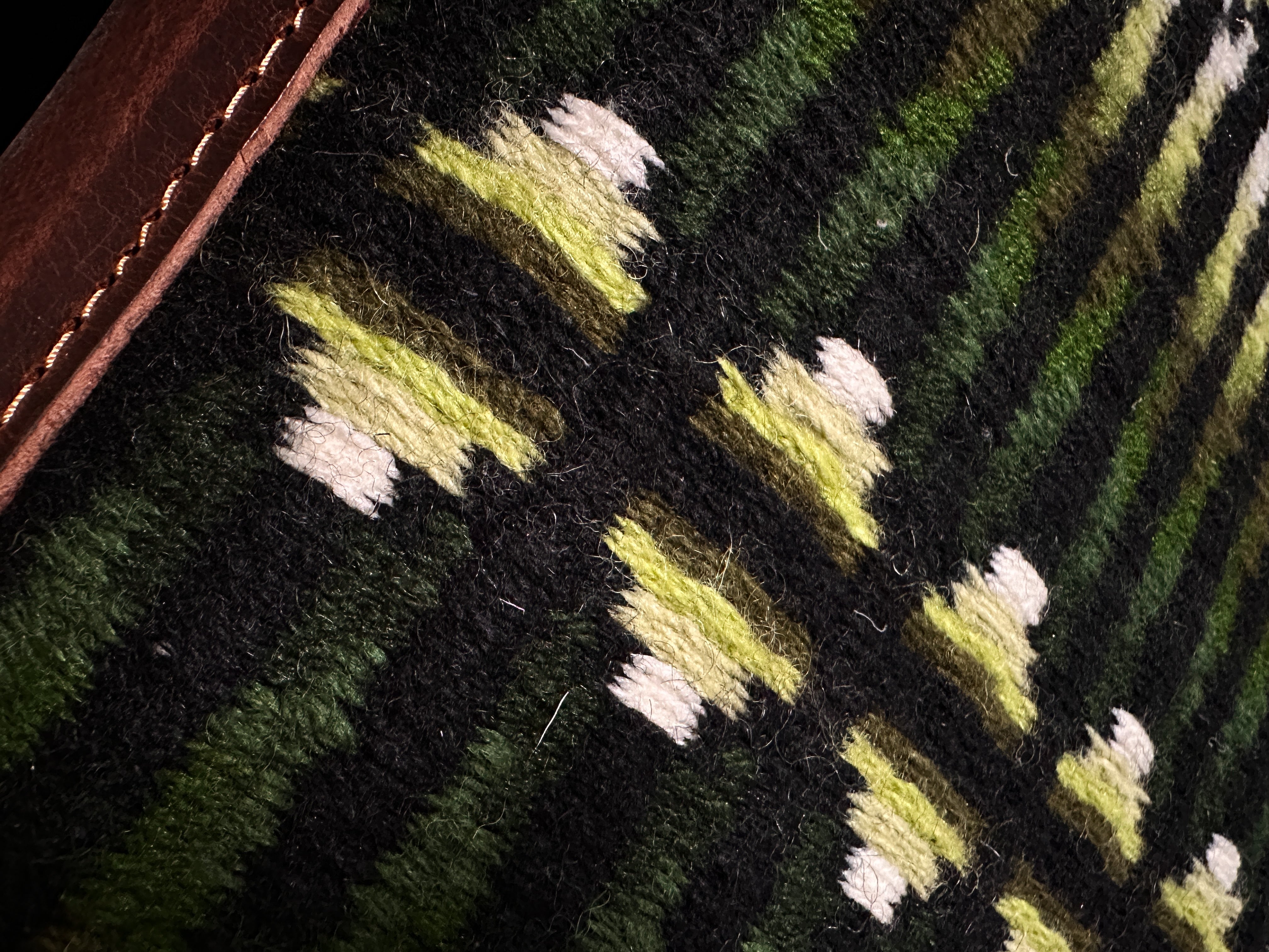 2in1 Show Pad | Green brons | Western