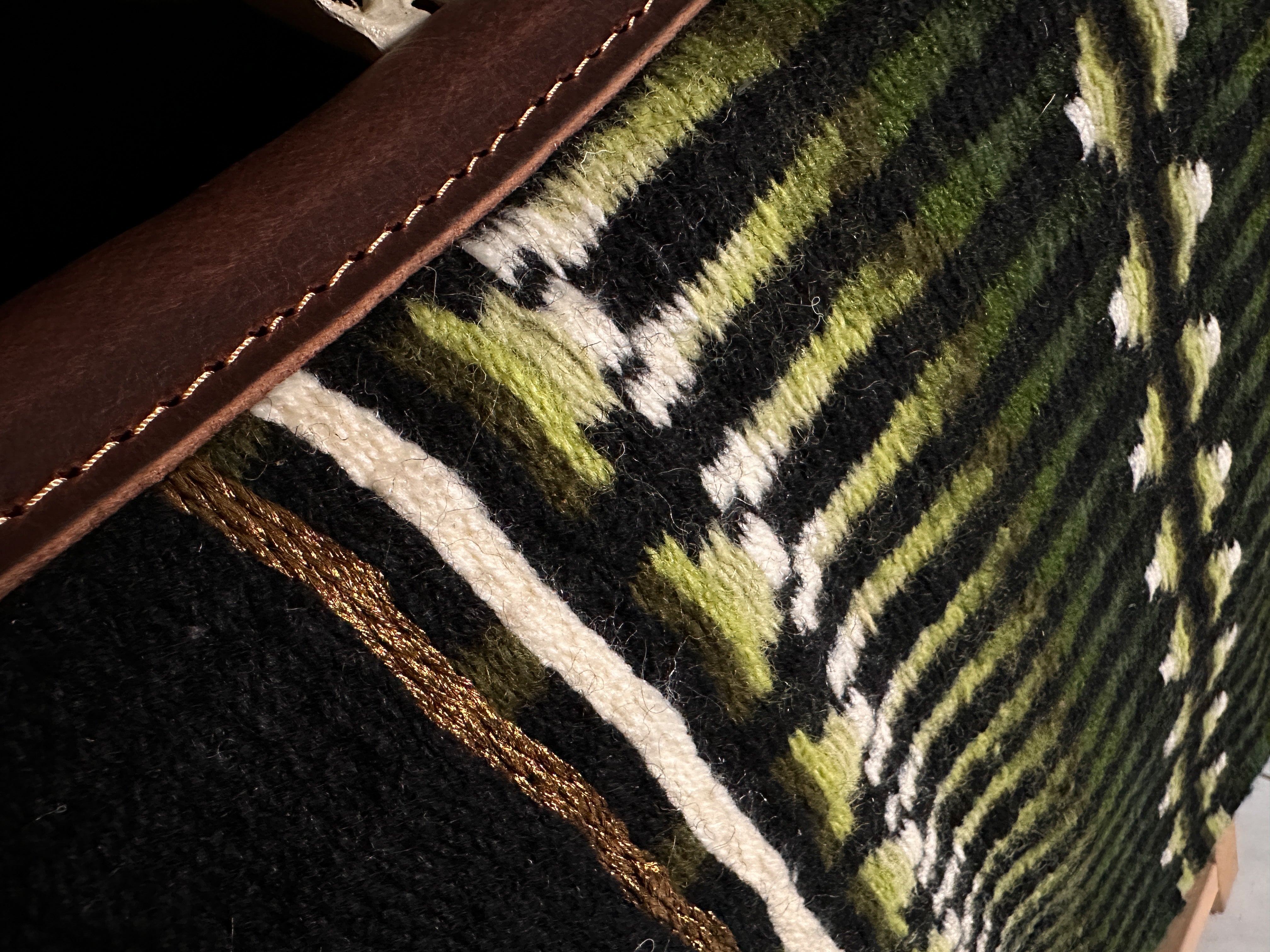2in1 Show Pad | Green brons | Western