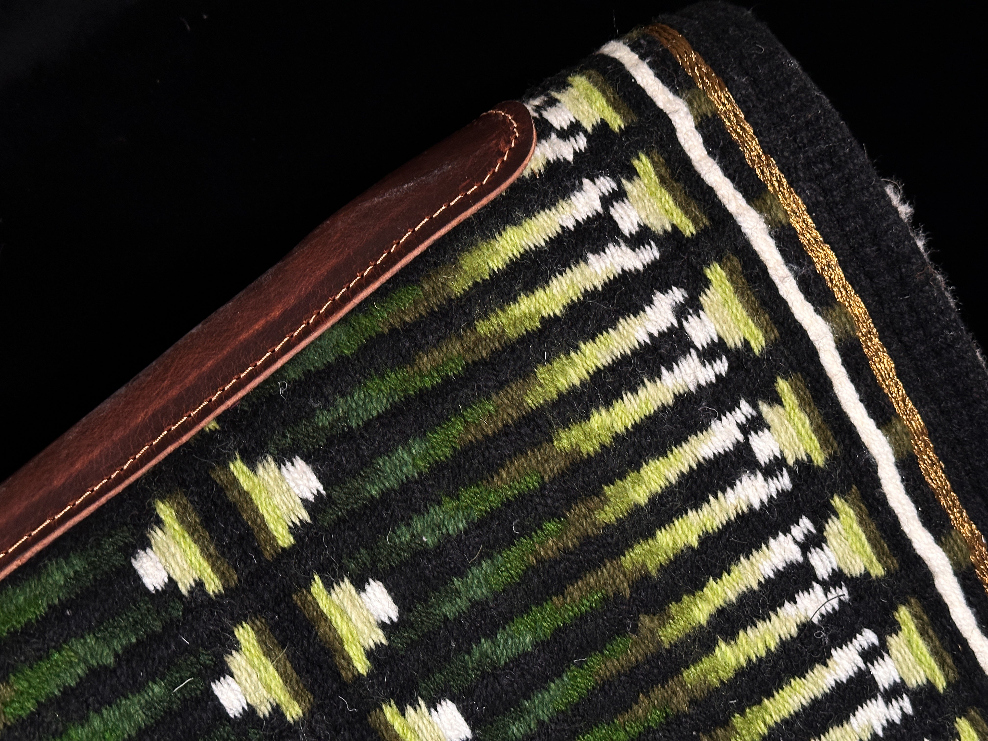 2in1 Show Pad | Green brons | Western