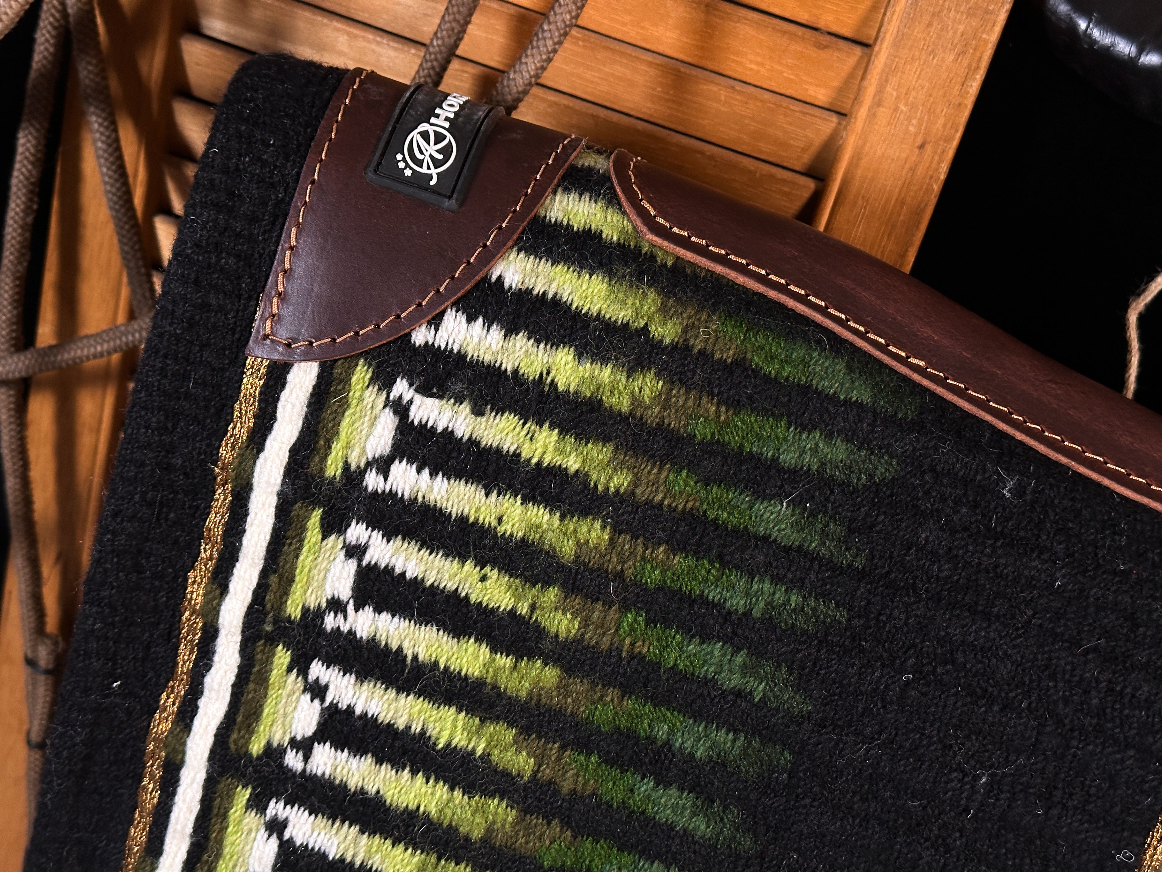 2in1 Show Pad | Green brons | Western