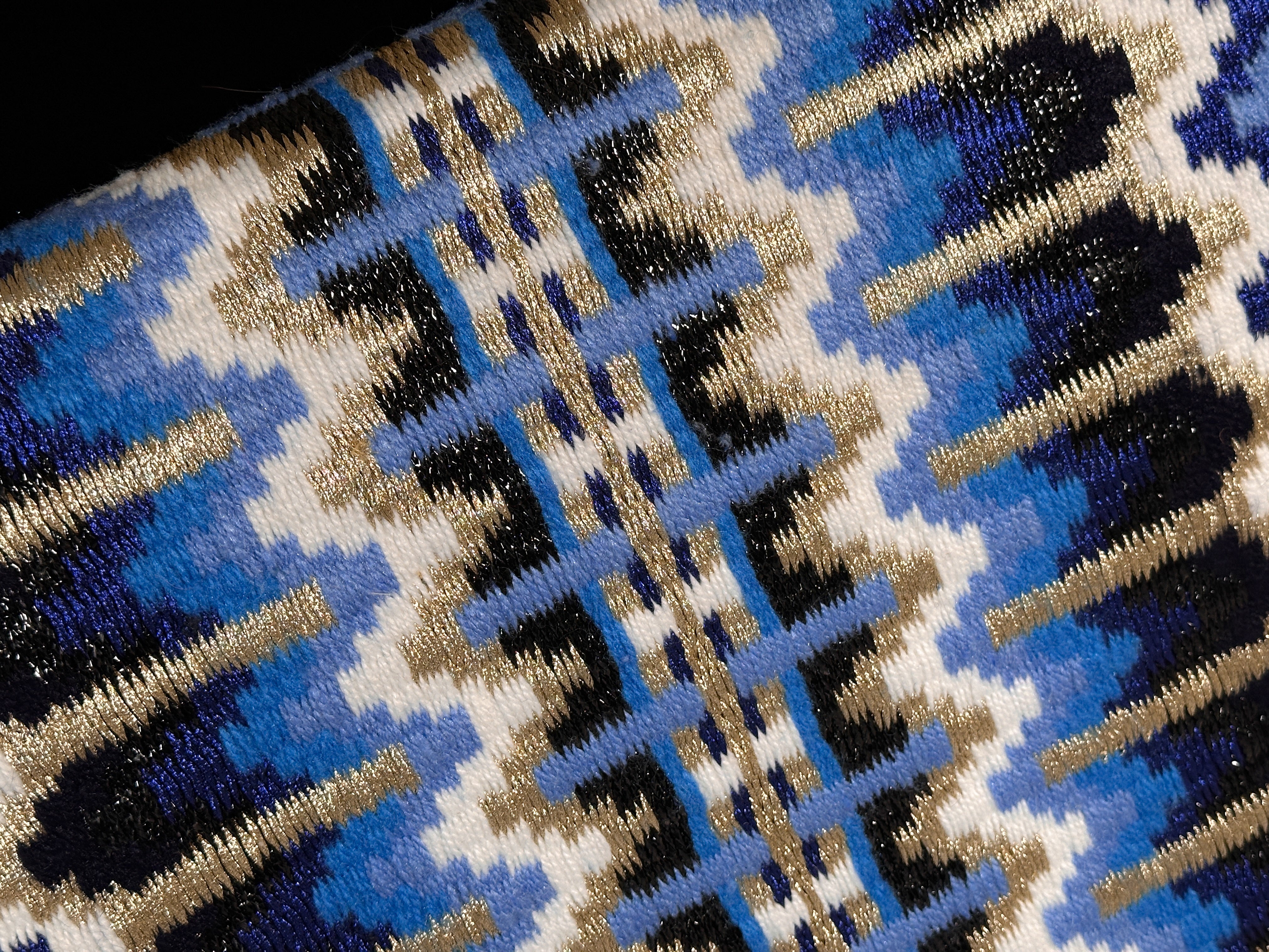 Showblanket | Blue & Gold | Western