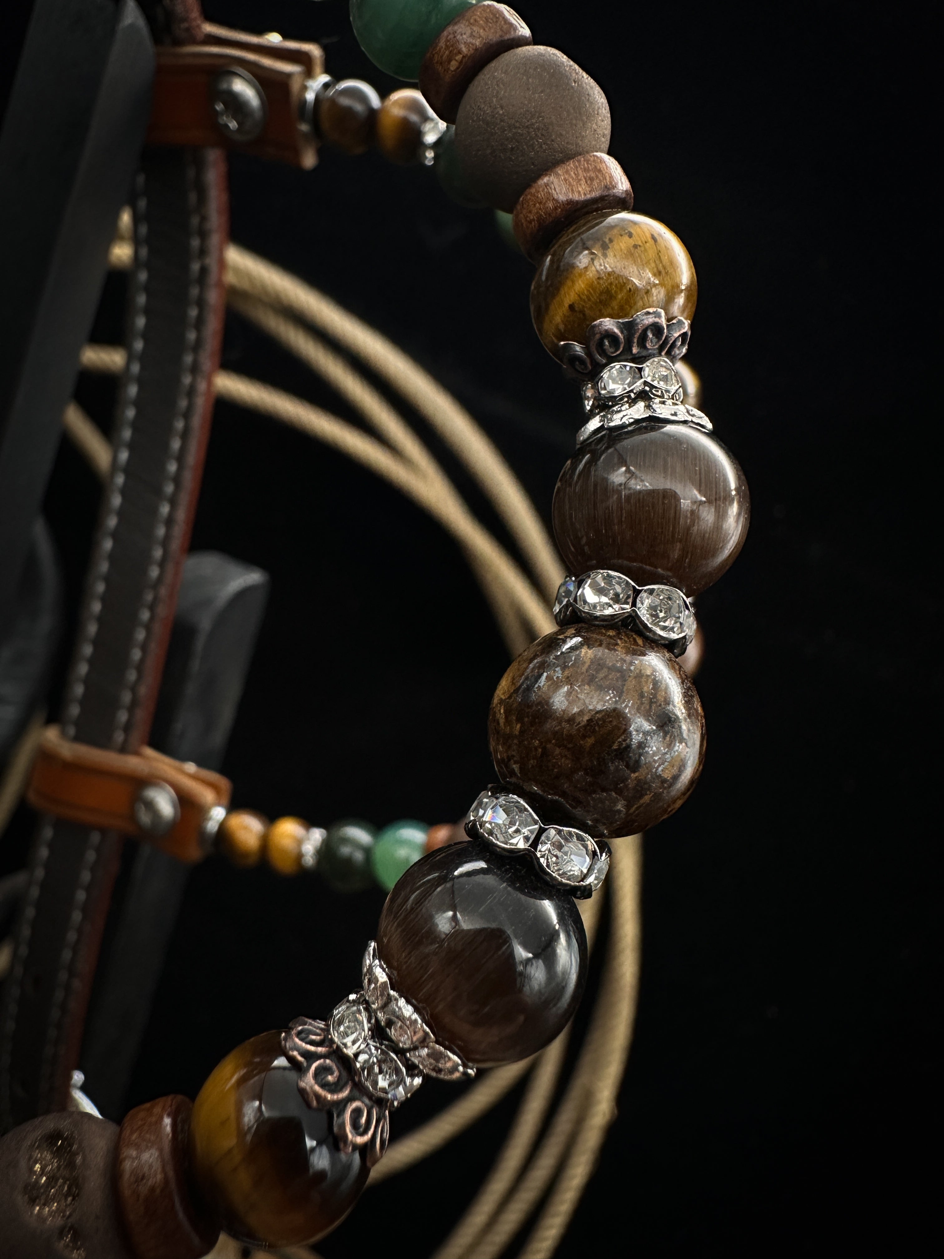 Premium | Rawhide green | Western hoofdstel