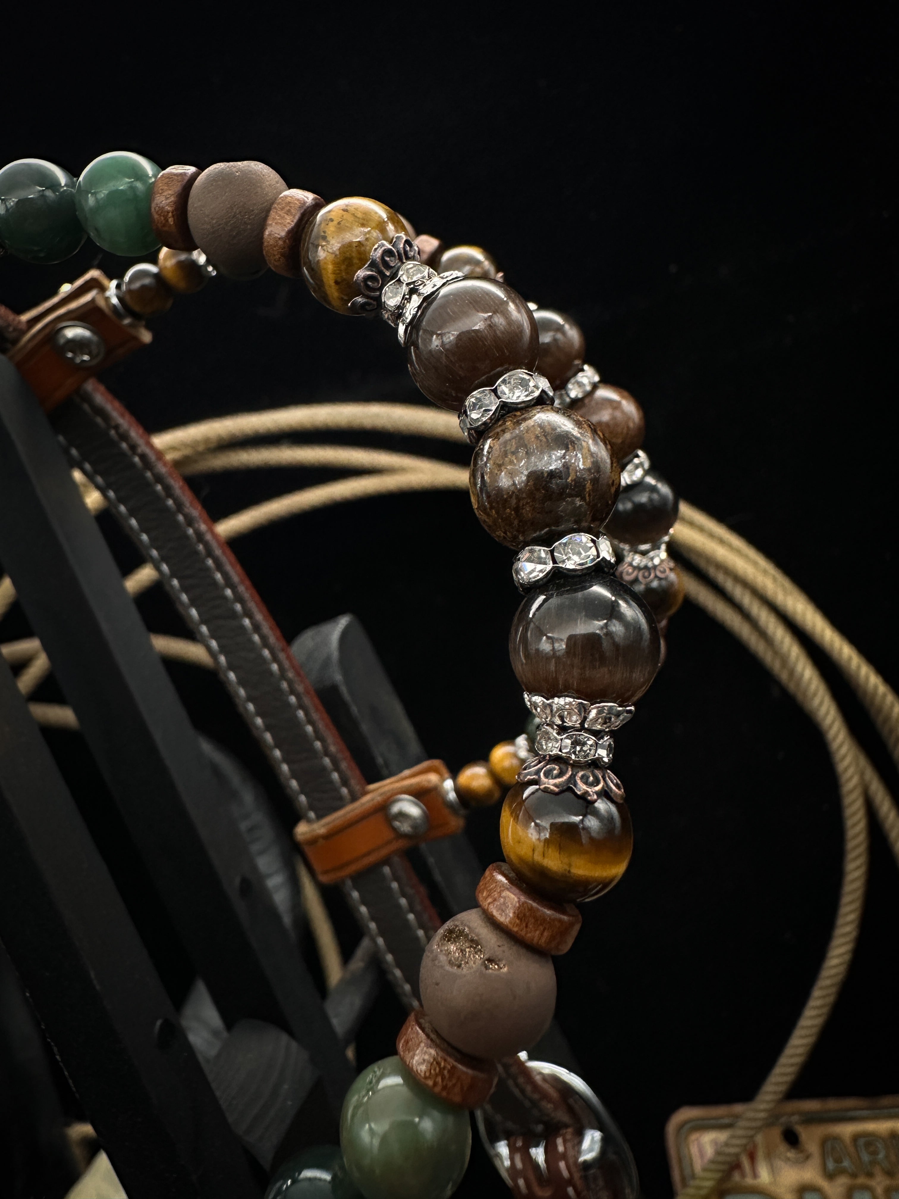 Premium | Rawhide green | Western hoofdstel