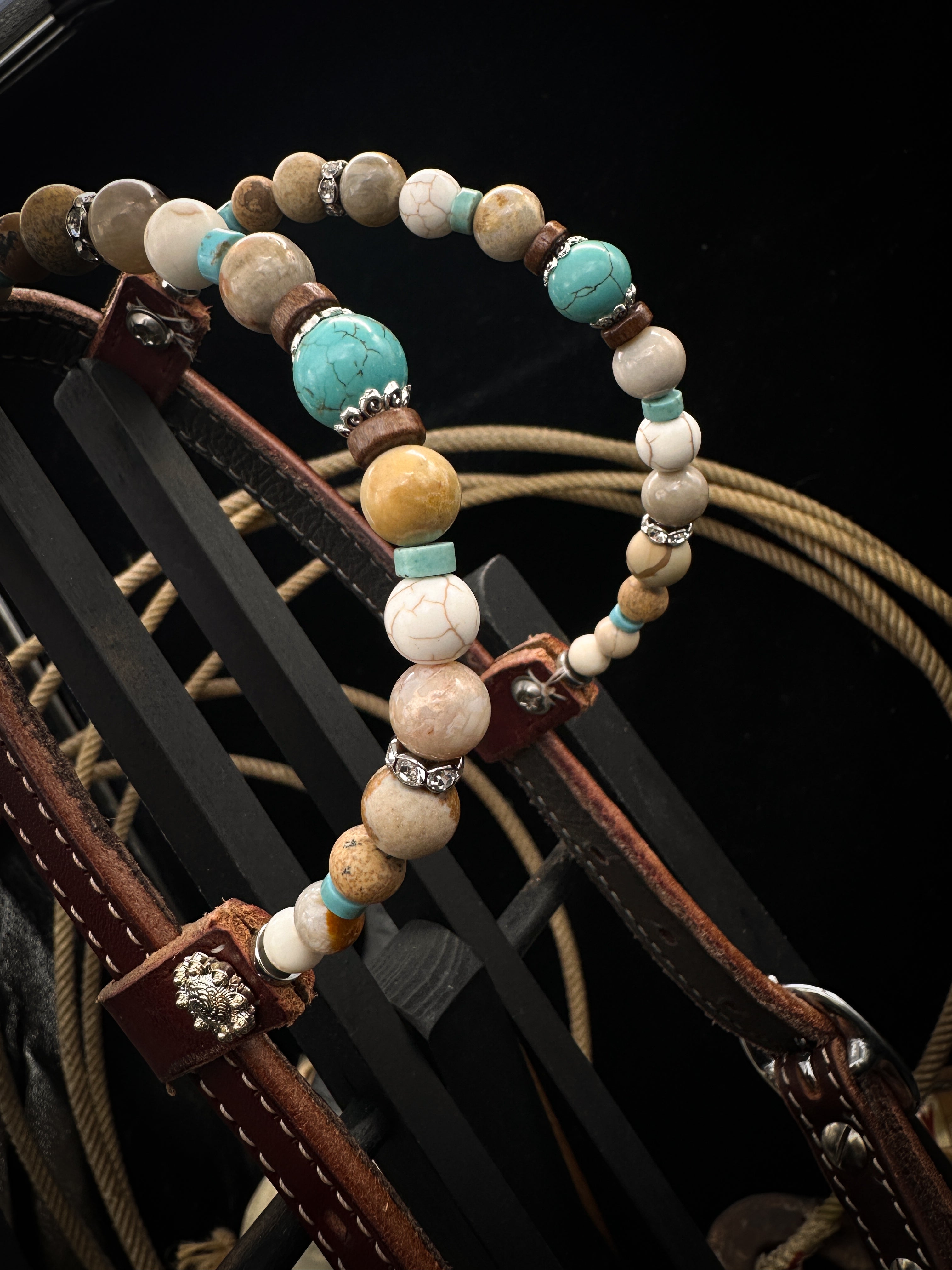 Premium | Rich Ranch Pastel |Western hoofdstel