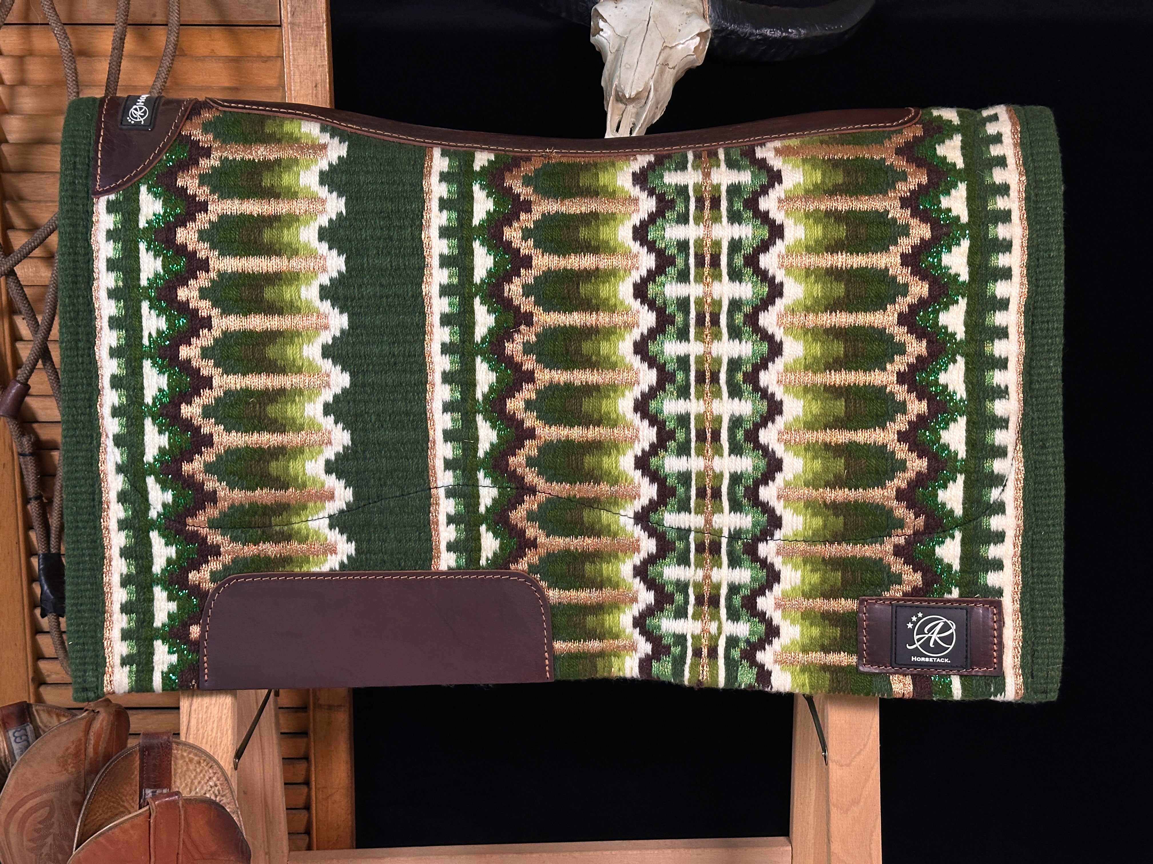 2in1 Show Pad |Show Green | Western