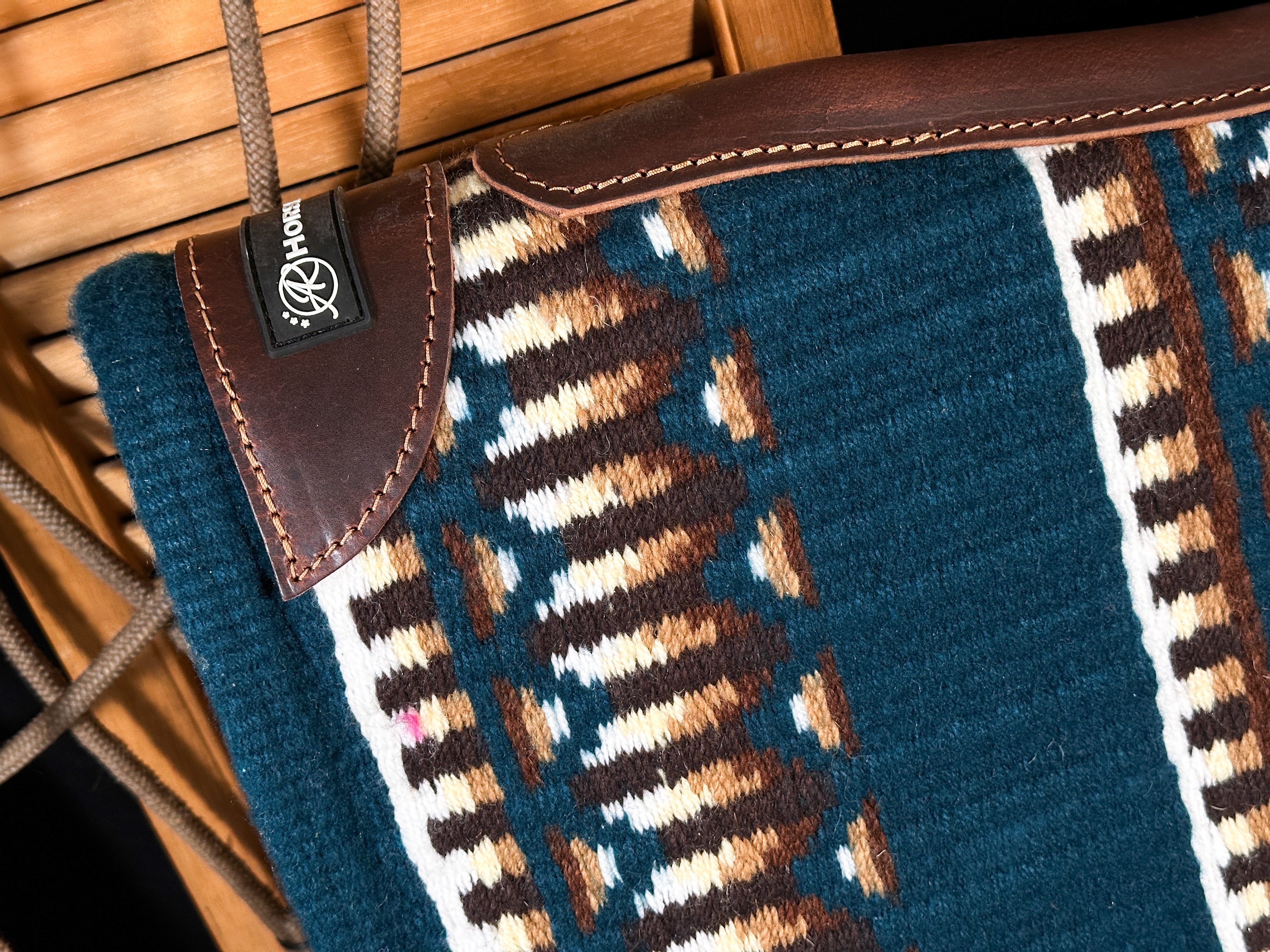 2in1 Show Pad | Petrol with pastel | Western