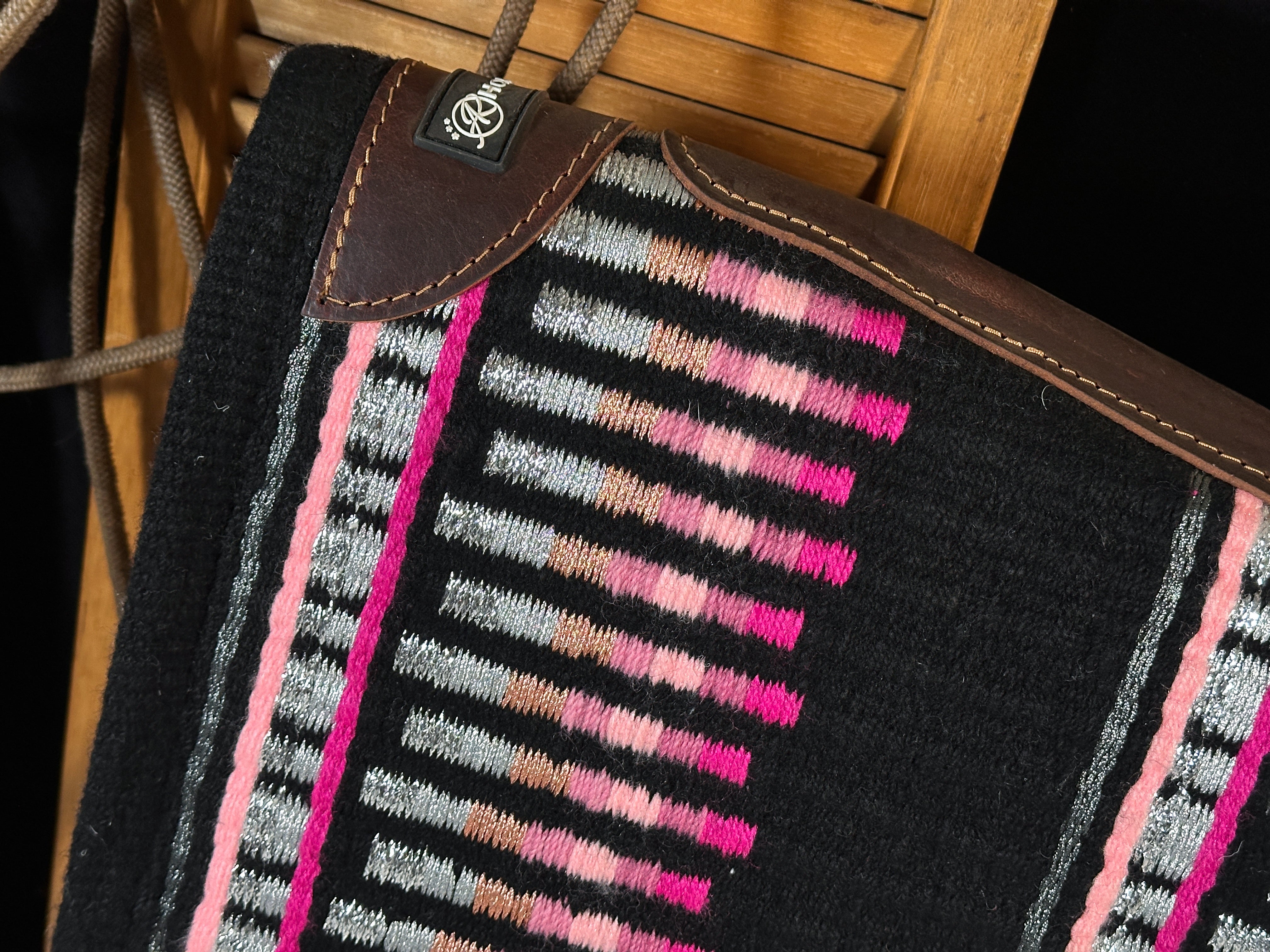 2in1 Show Pad | Shiney Pink | Western