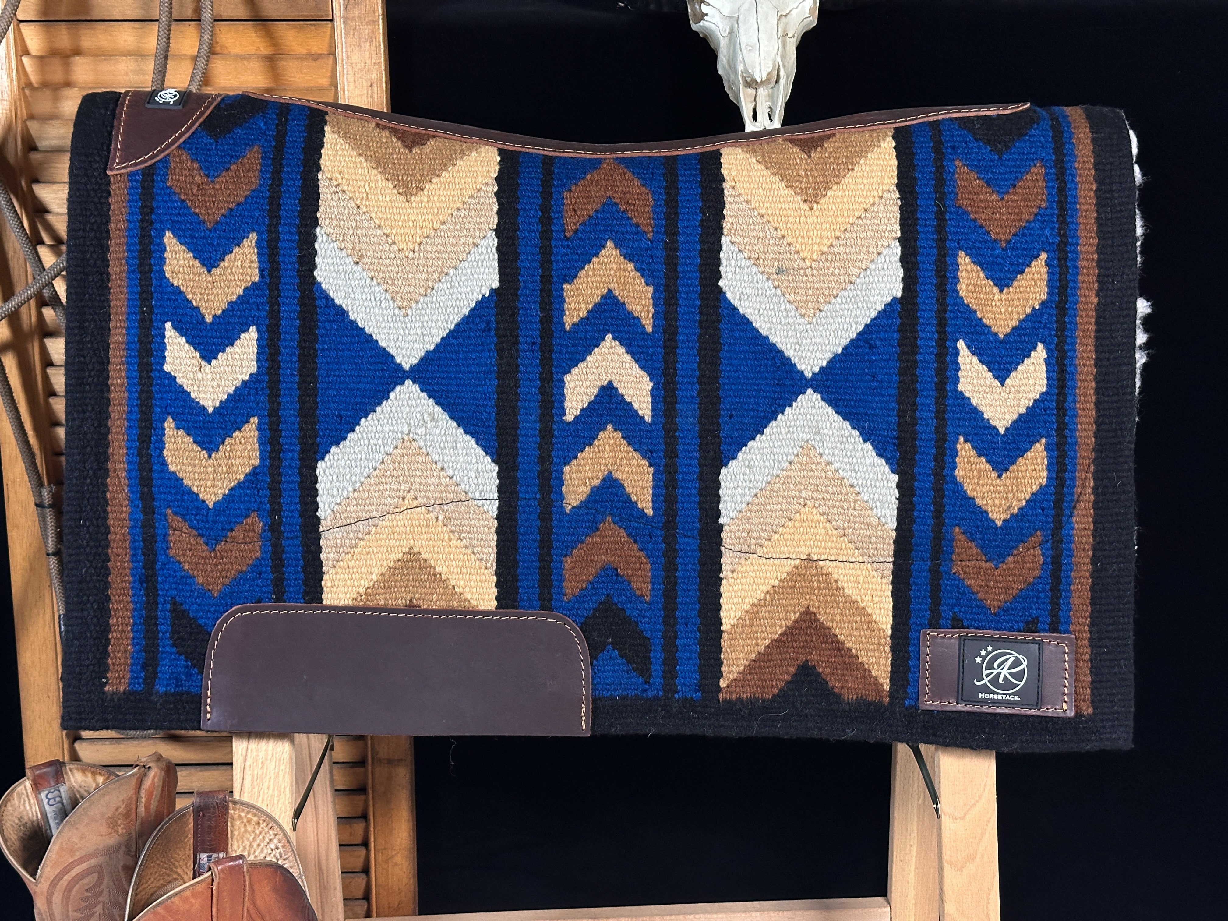2in1 Show Pad | Arrow Blue | Western