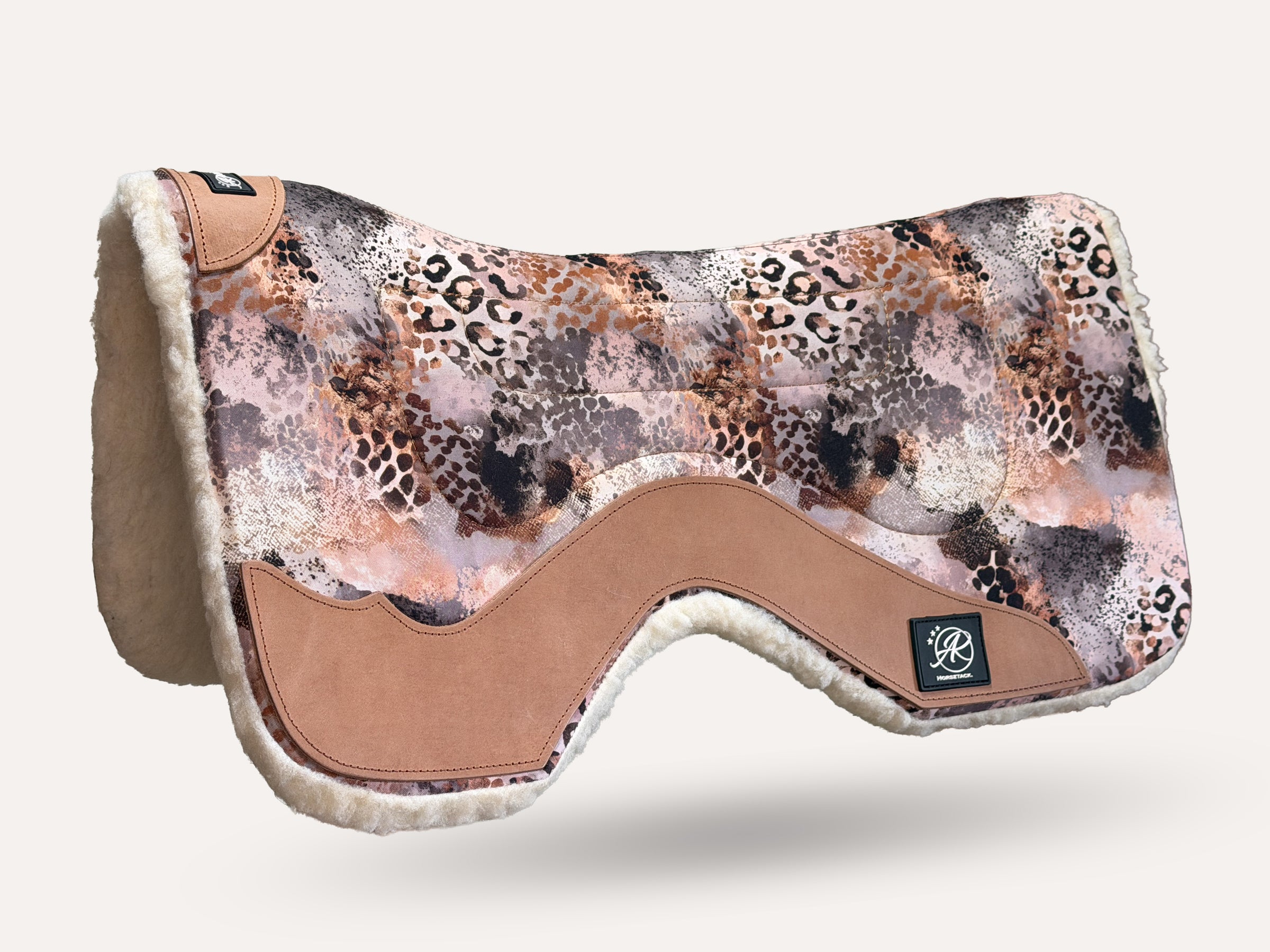 Canvas Western WorkPad | Close Contact | Peach Panther | Light Leather